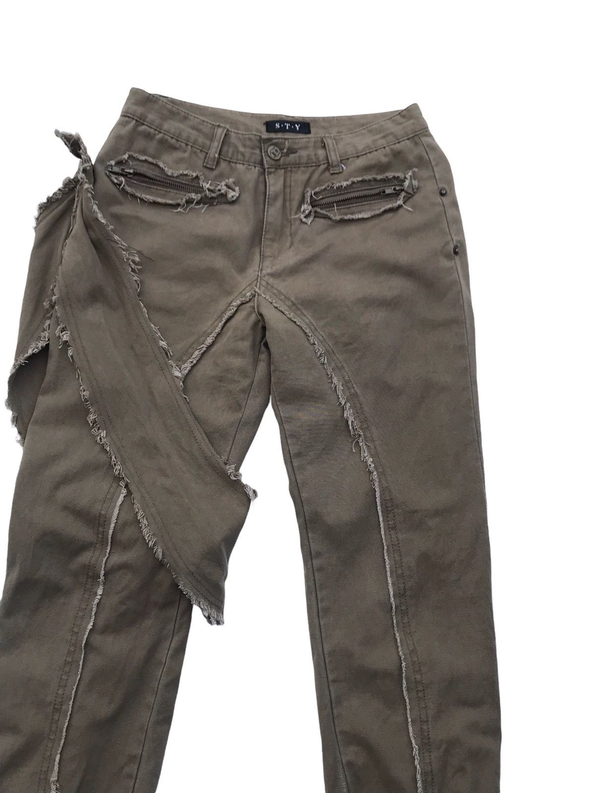 Other Rare Design STY Casual Fashion Pants Size US 27 - 6 Thumbnail