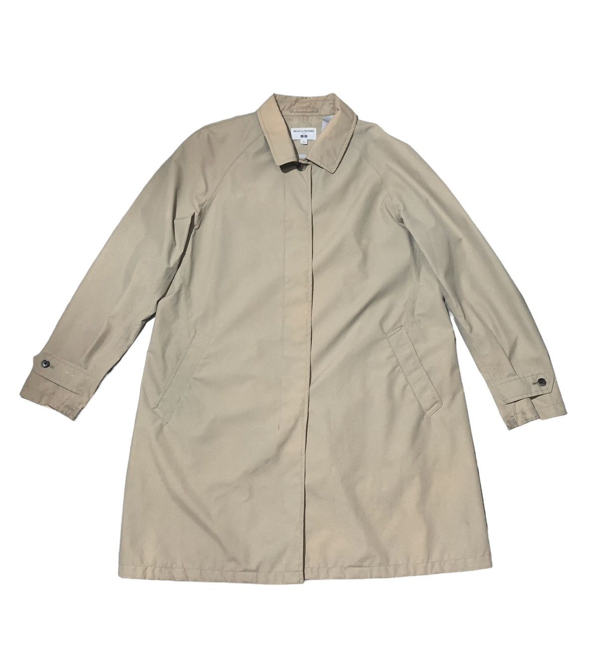 image of Archival Clothing x Uniqlo Ines De La Fressange Long Jacket, Men's (Size Large)
