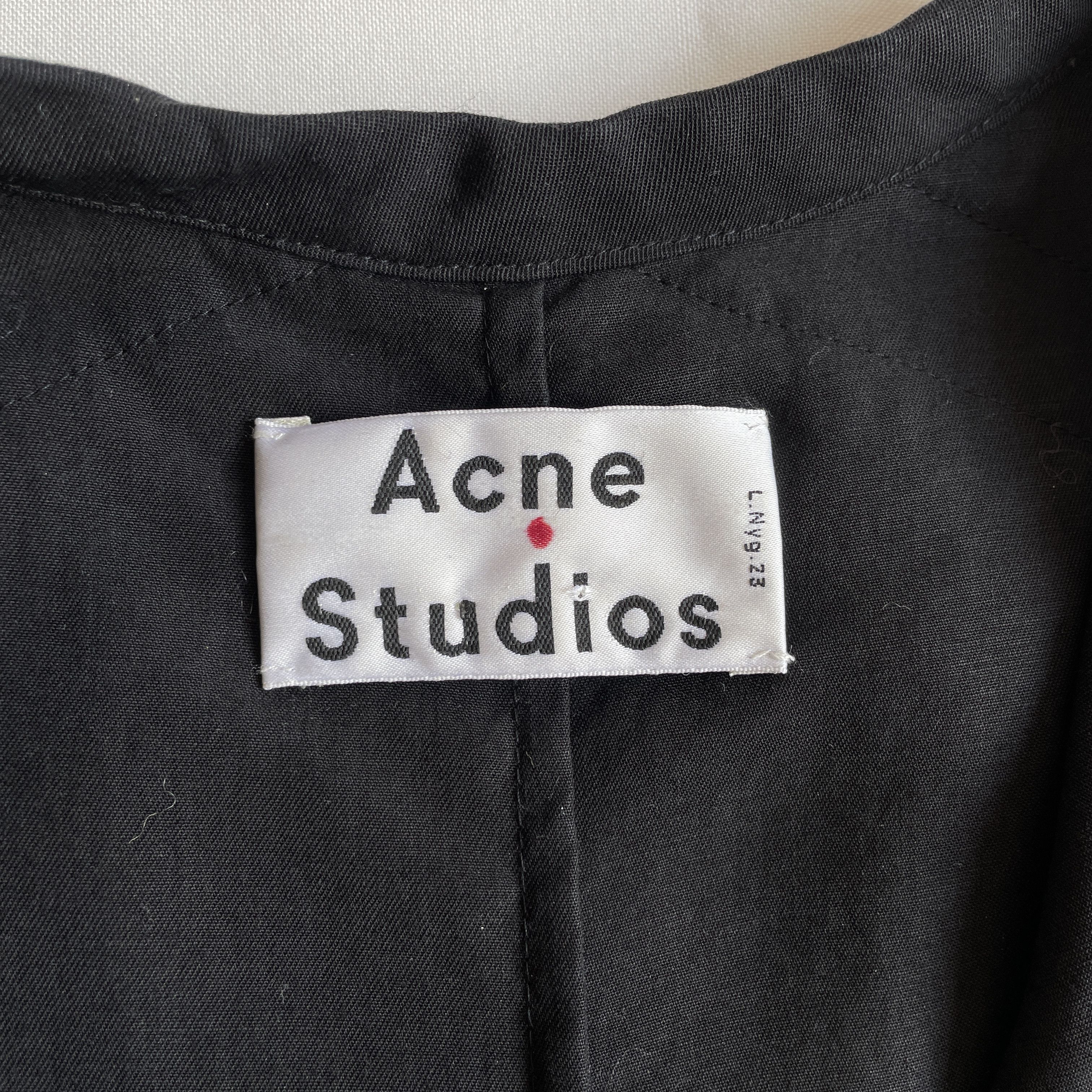 Acne Studios Acne Studios Twist Fluid Lyocell Black Dress Size 34 Size XXS / US 00 / IT 34 - 11 Thumbnail