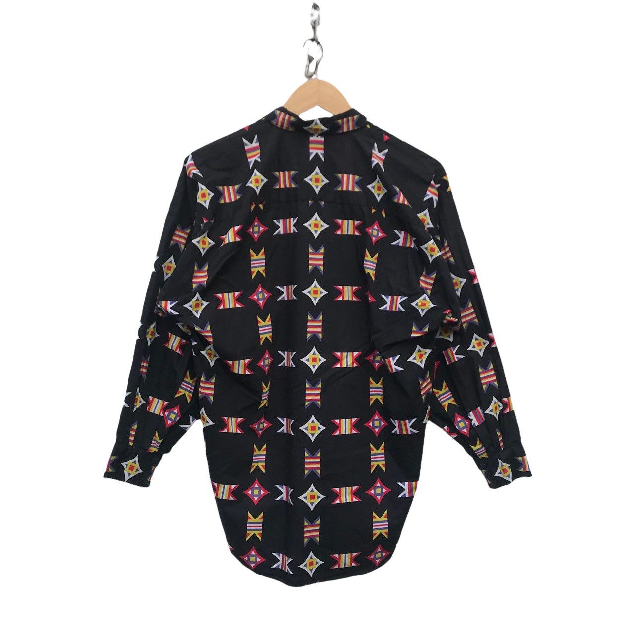 Norma Kamali Norma Kamali Women Overprinted Button Ups Shirt Size XL / US 12-14 / IT 48-50 - 8 Thumbnail