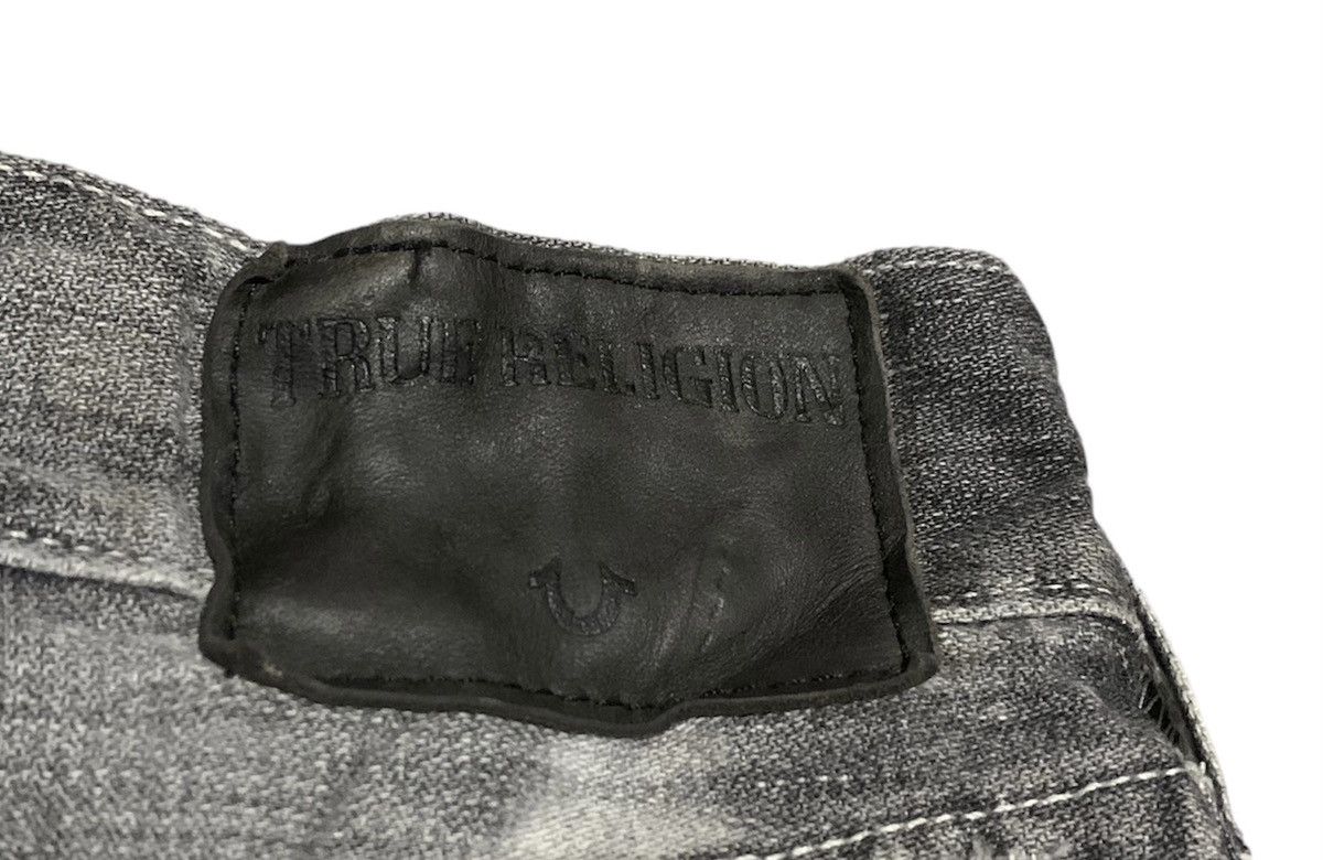 True Religion Vintage True Religion Faded Black Jeans Size US 29 - 5 Thumbnail
