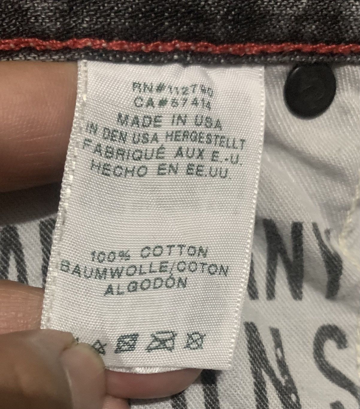 True Religion Vintage True Religion Faded Black Jeans Size US 29 - 8 Thumbnail