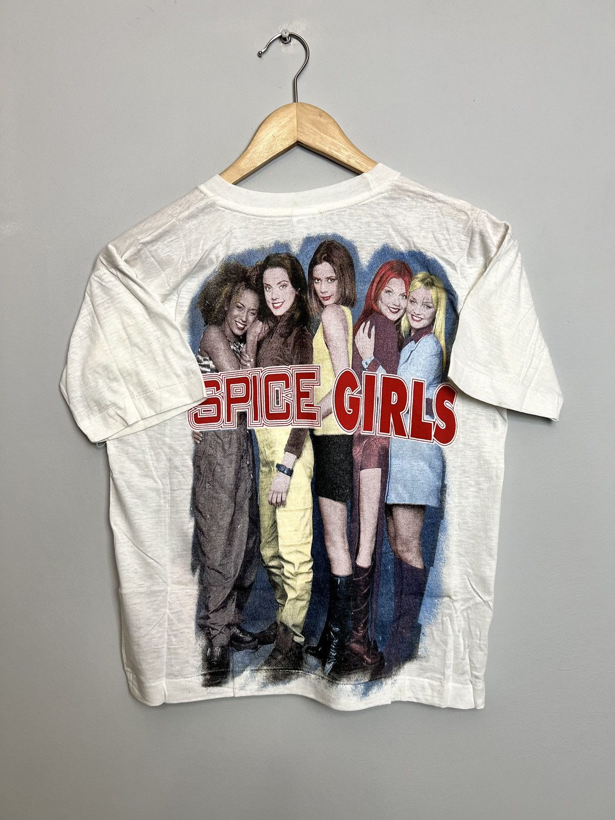Band Tees Vintage 90s Spice Girls Band Pop Rap Tee Rare Streetwear Size S / US 4 / IT 40 - 2 Thumbnail