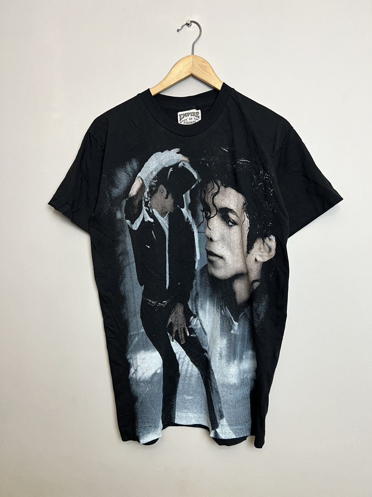 Vintage Vintage 90s Michael Jackson King Of Pop Music Band Tee | Grailed