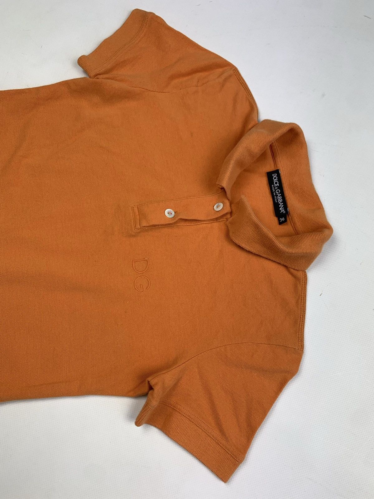 Dolce & Gabbana Dolce & Gabbana D&G women’s short sleeve VTG polo t shirt Size XS / US 0-2 / IT 36-38 - 2 Thumbnail