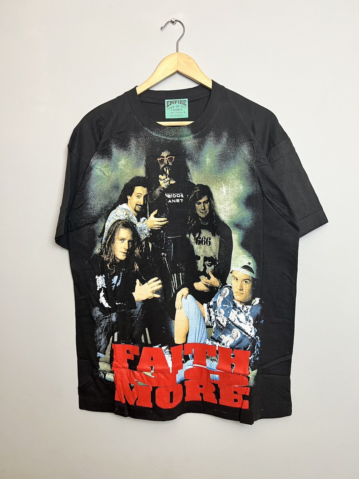 80s 90s FAITH NO MORE ロックバンド　ワールドツアーTシャツ 80s 90s FAITH NO MORE ロックバンド ワールドツアーTシャツ 80s