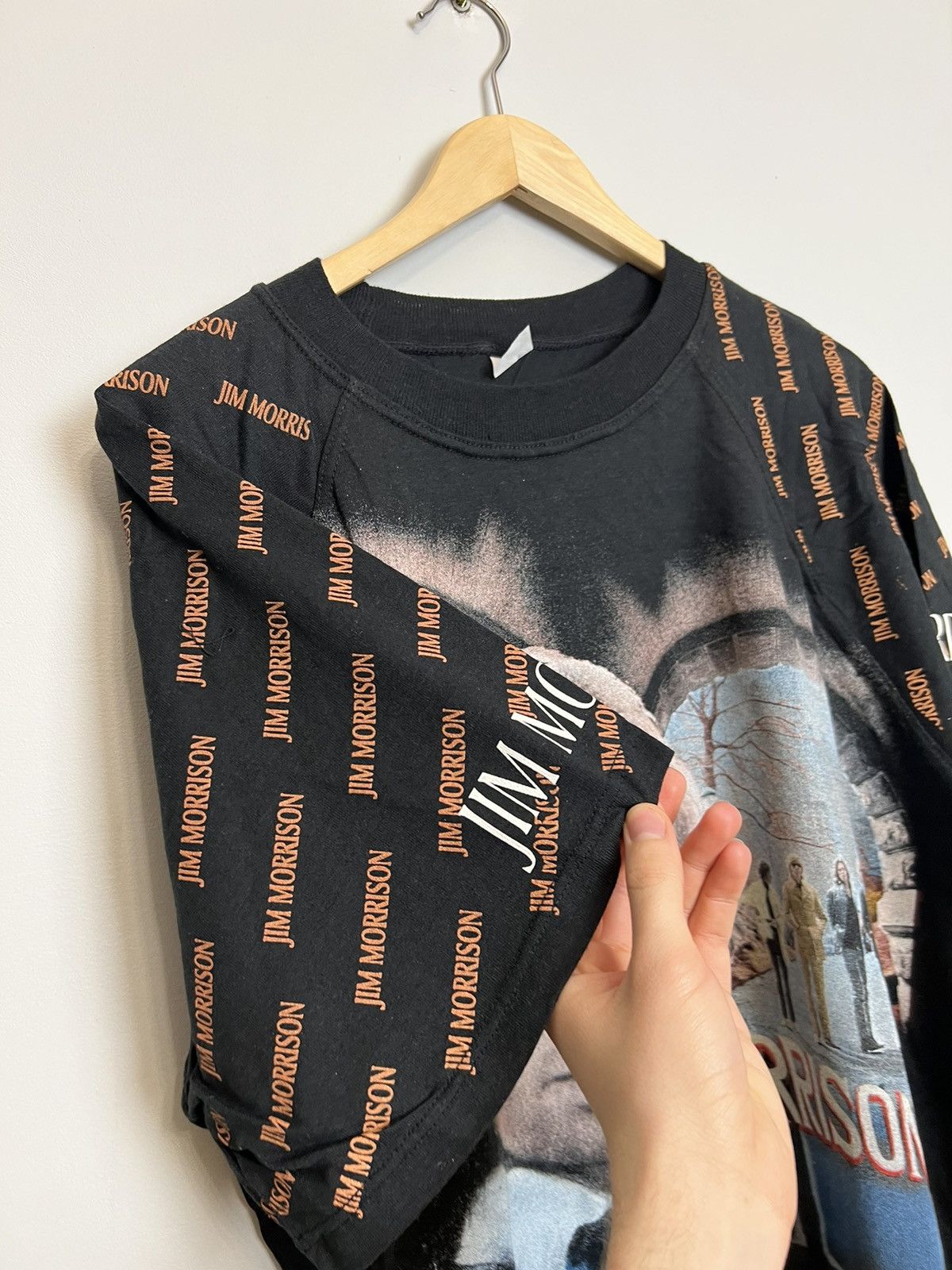 Band Tees Very Rare 90s The Doors Morisson Hotel Vintage Band Tshirt Size US XL / EU 56 / 4 - 5 Thumbnail