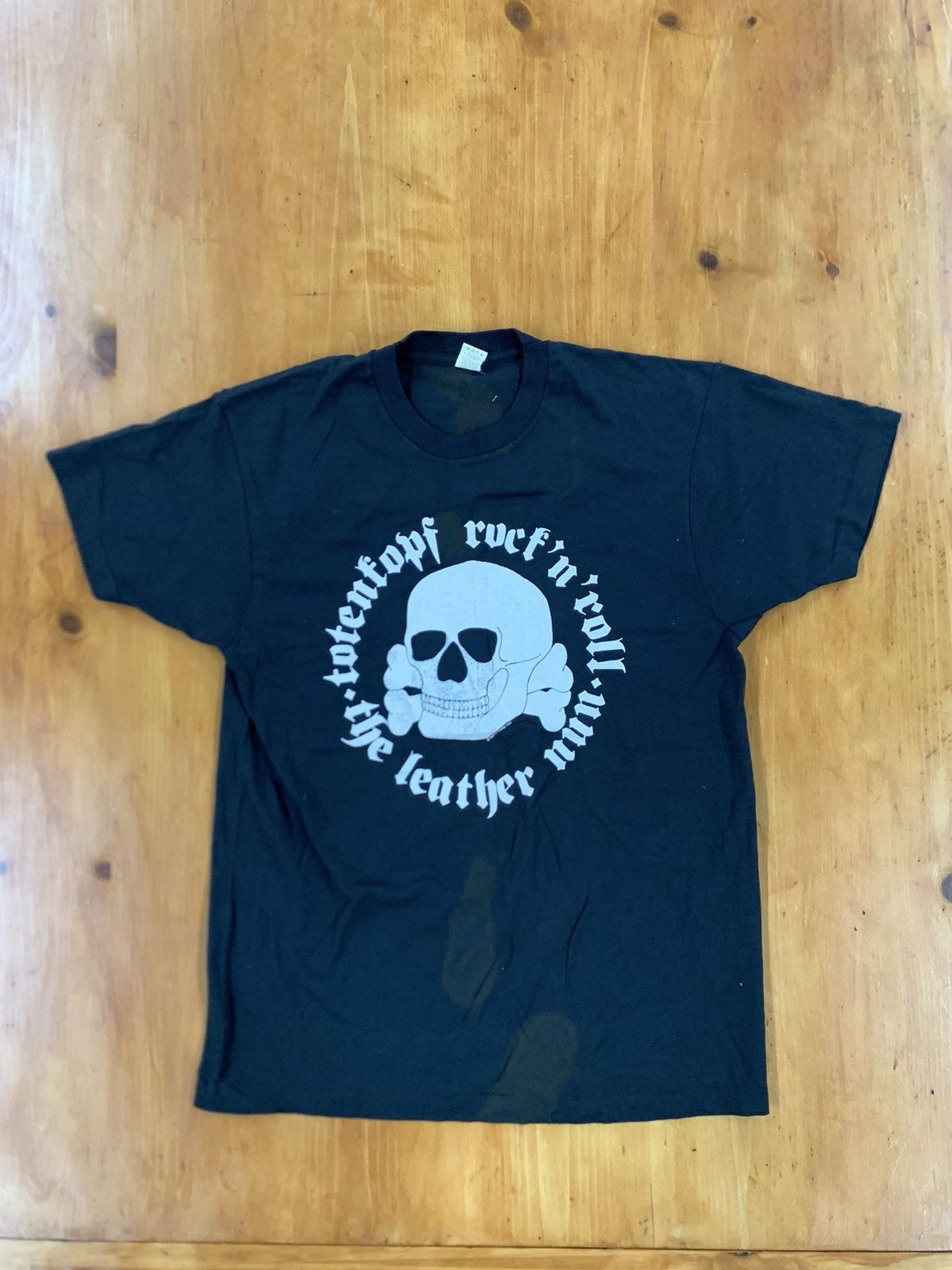 Vintage Vintage The Leather Nun Totenfopf Tee | Grailed