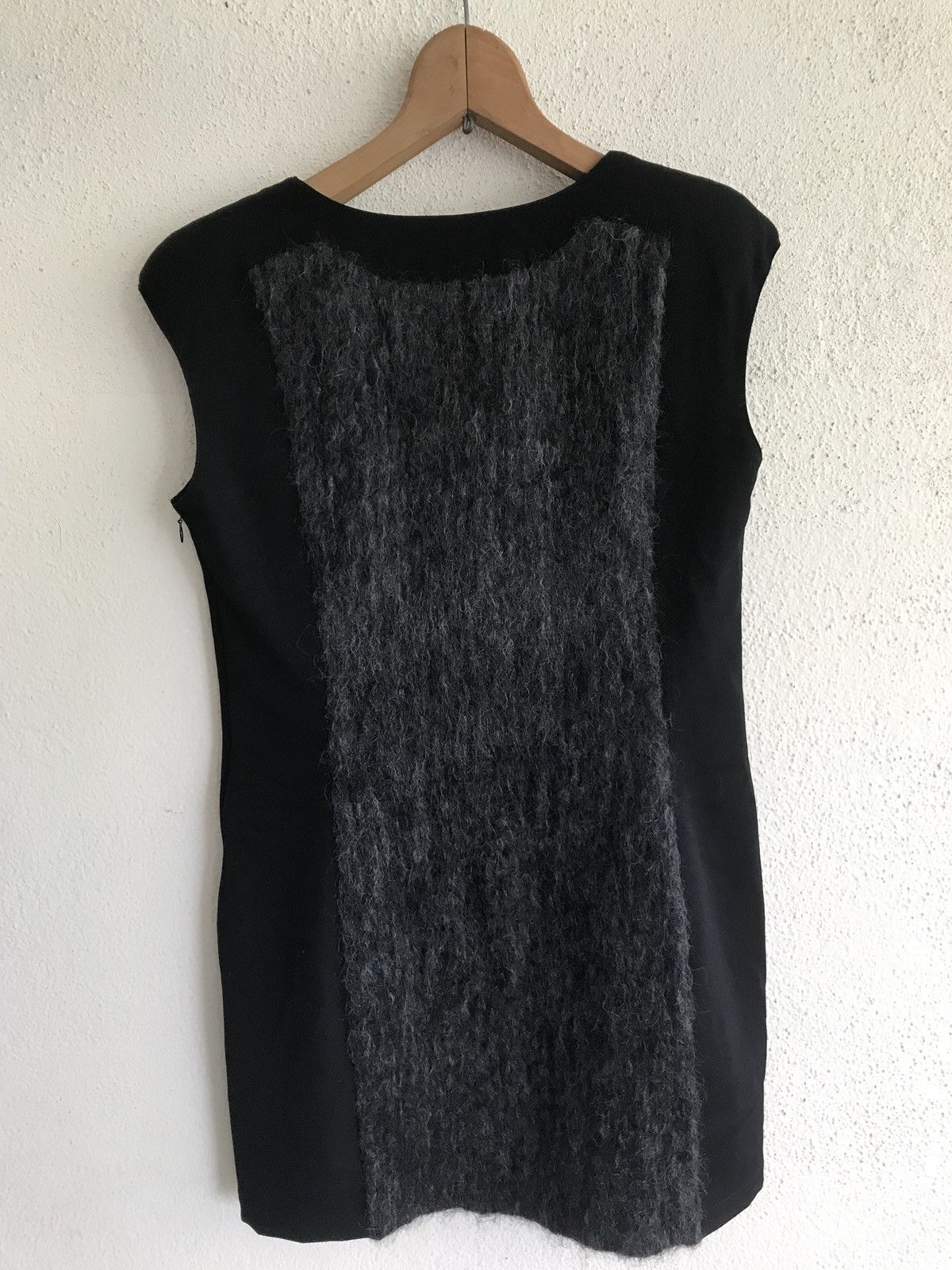 LIMI feu　Rib Barbed Wire Short Sleeve T Be Careful Not To Blowup Print Oversize T(XS White): Vintage 1.1