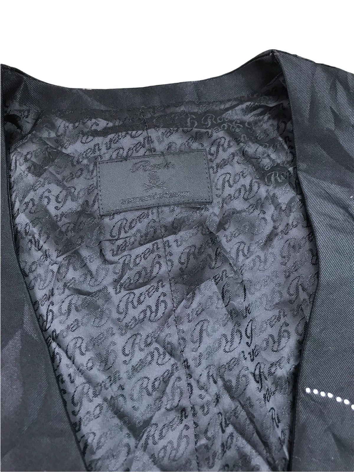 Roen 🔥RARE🔥ROEN SEMANTIC DESIGN HIROMU TAKAHARA SKULLS VEST Size US M / EU 48-50 / 2 - 9 Thumbnail