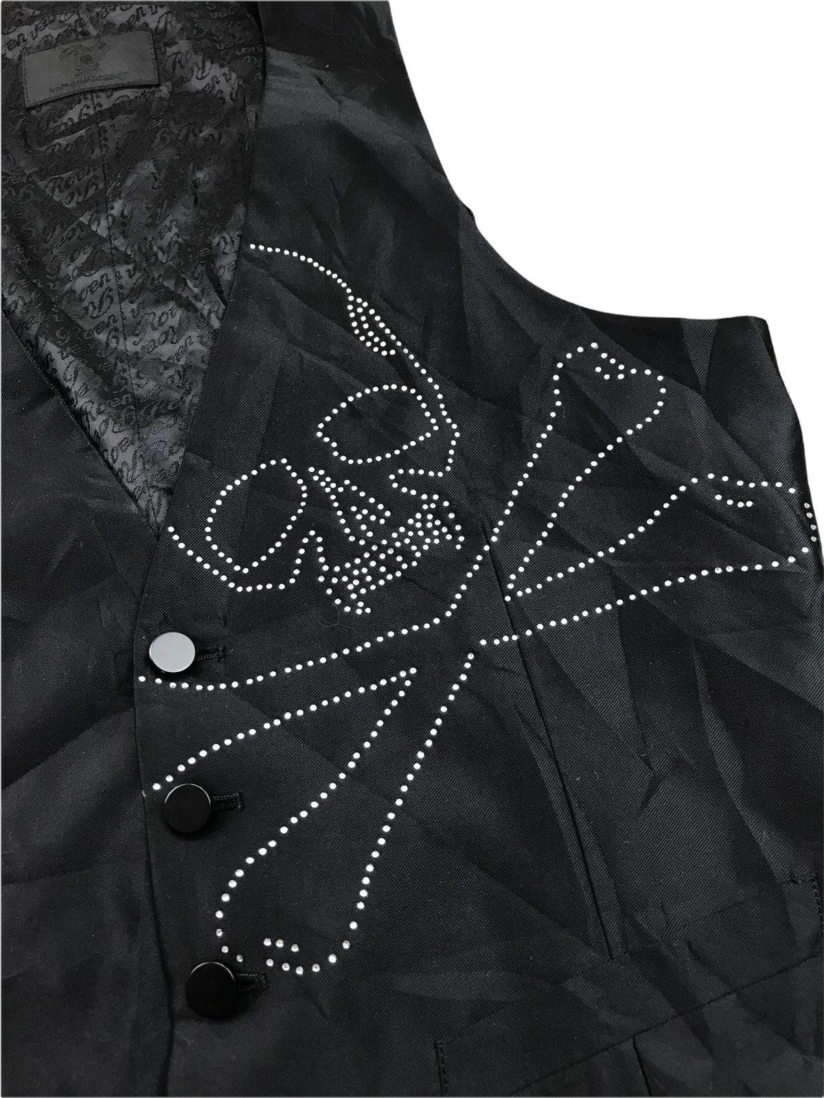 Roen 🔥RARE🔥ROEN SEMANTIC DESIGN HIROMU TAKAHARA SKULLS VEST Size US M / EU 48-50 / 2 - 10 Thumbnail