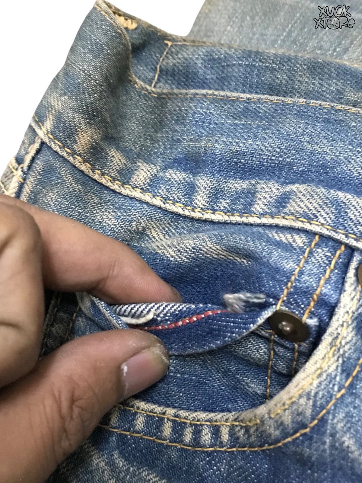 45rpm × Japanese Brand Selvage Denim 45rpm Made In Japan 26 Size US 26 / EU 42 - 4 Thumbnail