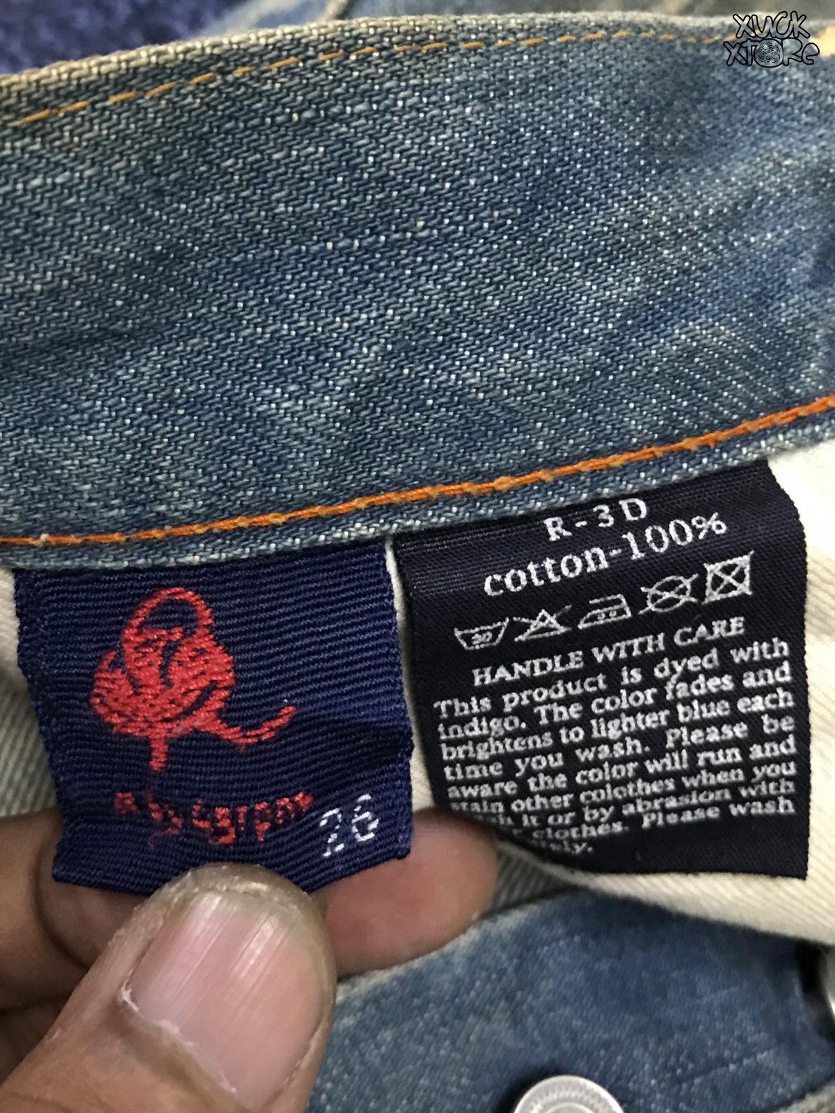 45rpm × Japanese Brand Selvage Denim 45rpm Made In Japan 26 Size US 26 / EU 42 - 11 Thumbnail