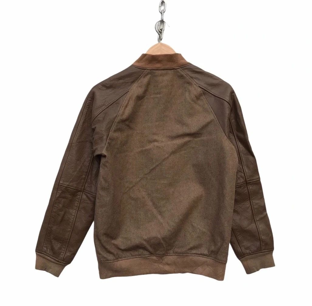 Japanese Brand Japanese Brand Mixed Wool Varsity Jacket Streetwear Fashion Size US S / EU 44-46 / 1 - 5 Thumbnail