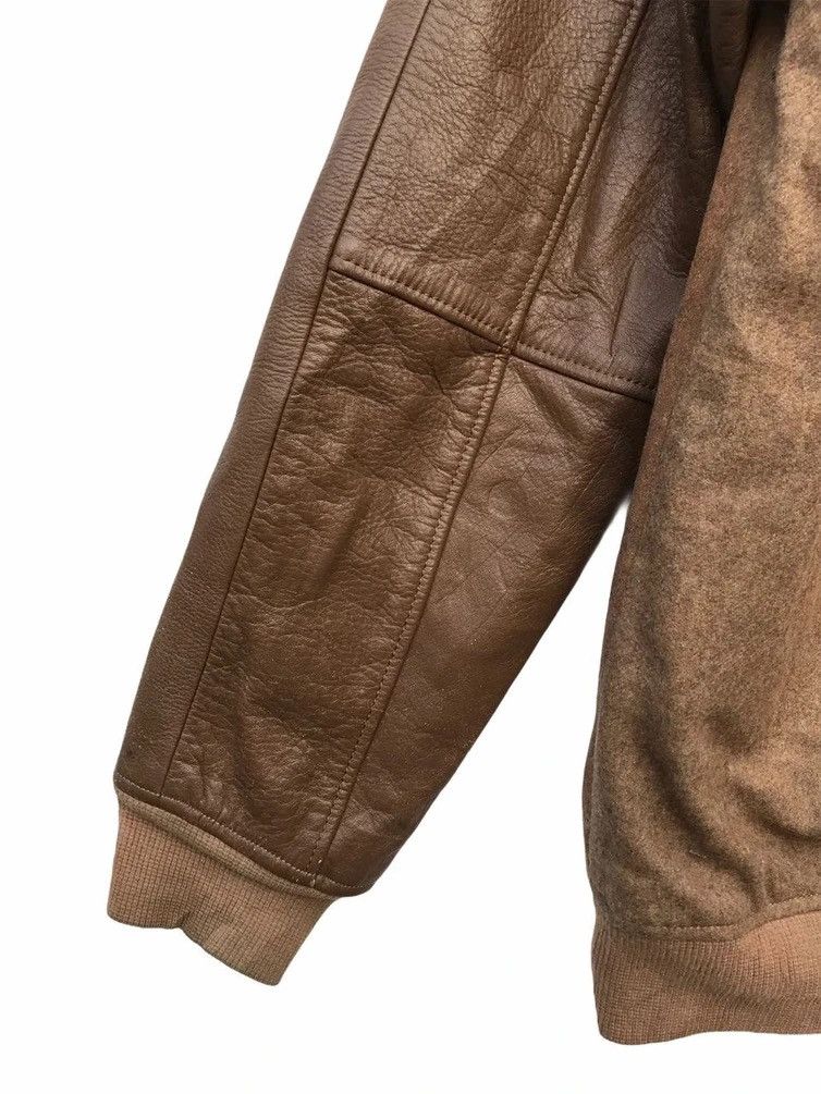 Japanese Brand Japanese Brand Mixed Wool Varsity Jacket Streetwear Fashion Size US S / EU 44-46 / 1 - 8 Thumbnail
