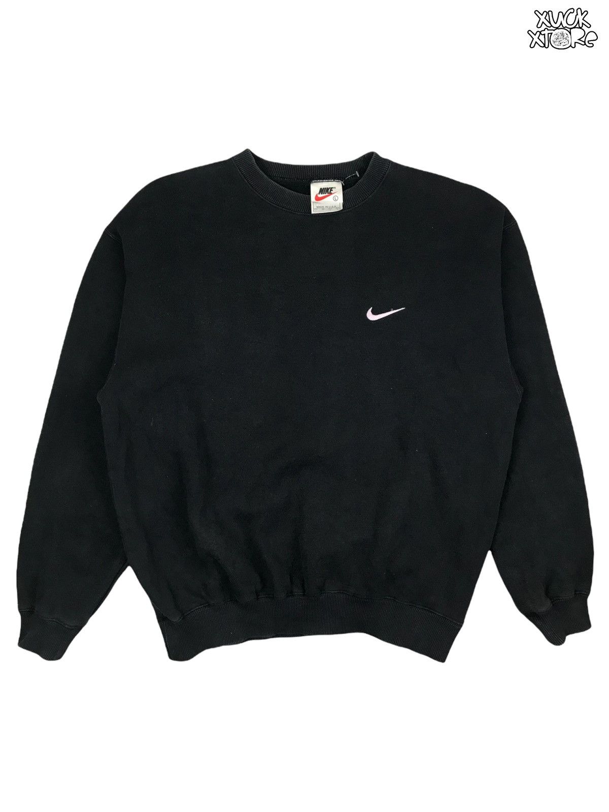 Nike × Vintage Vintage 90s NIKE USA Sweatshirt L Size US L / EU 52-54 / 3 - 2 Thumbnail