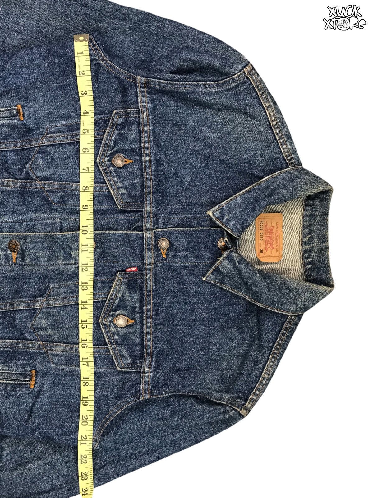 Levi's VINTAGE LEVI’S 70506 0216 DENIM JACKET 38 MADE IN USA Size US M / EU 48-50 / 2 - 14 Thumbnail