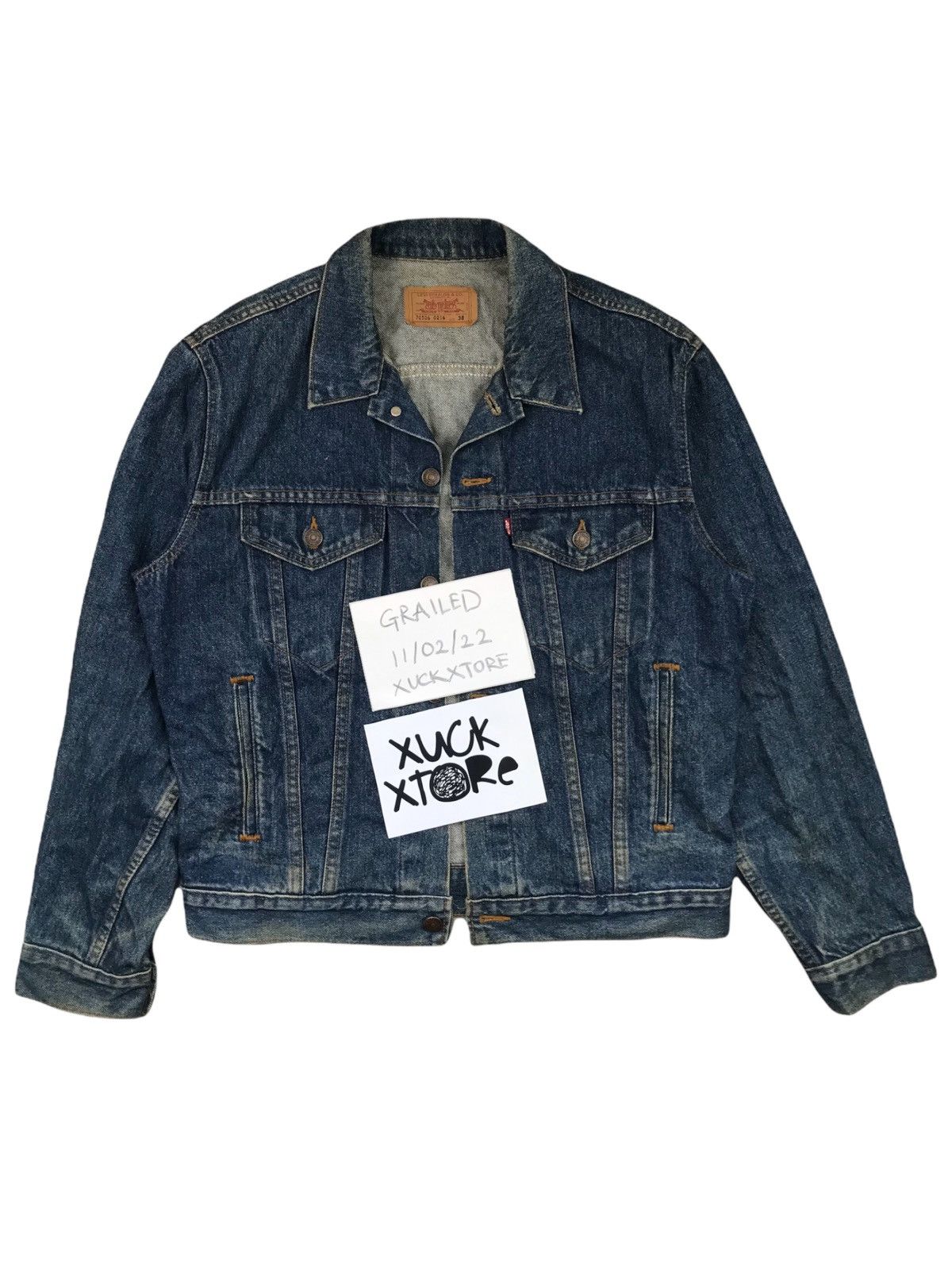 Levi's VINTAGE LEVI’S 70506 0216 DENIM JACKET 38 MADE IN USA Size US M / EU 48-50 / 2 - 19 Thumbnail