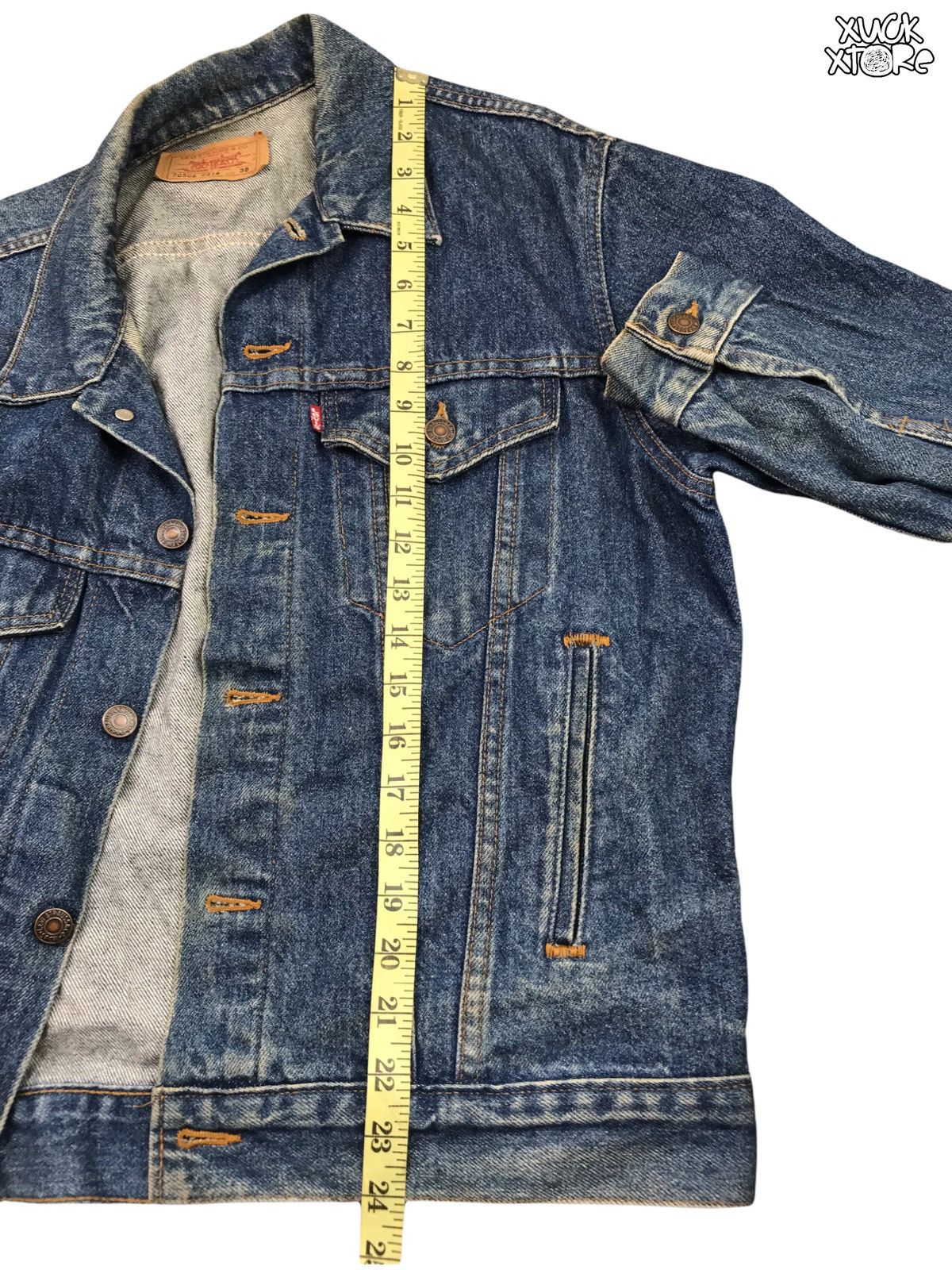 Levi's VINTAGE LEVI’S 70506 0216 DENIM JACKET 38 MADE IN USA Size US M / EU 48-50 / 2 - 17 Thumbnail