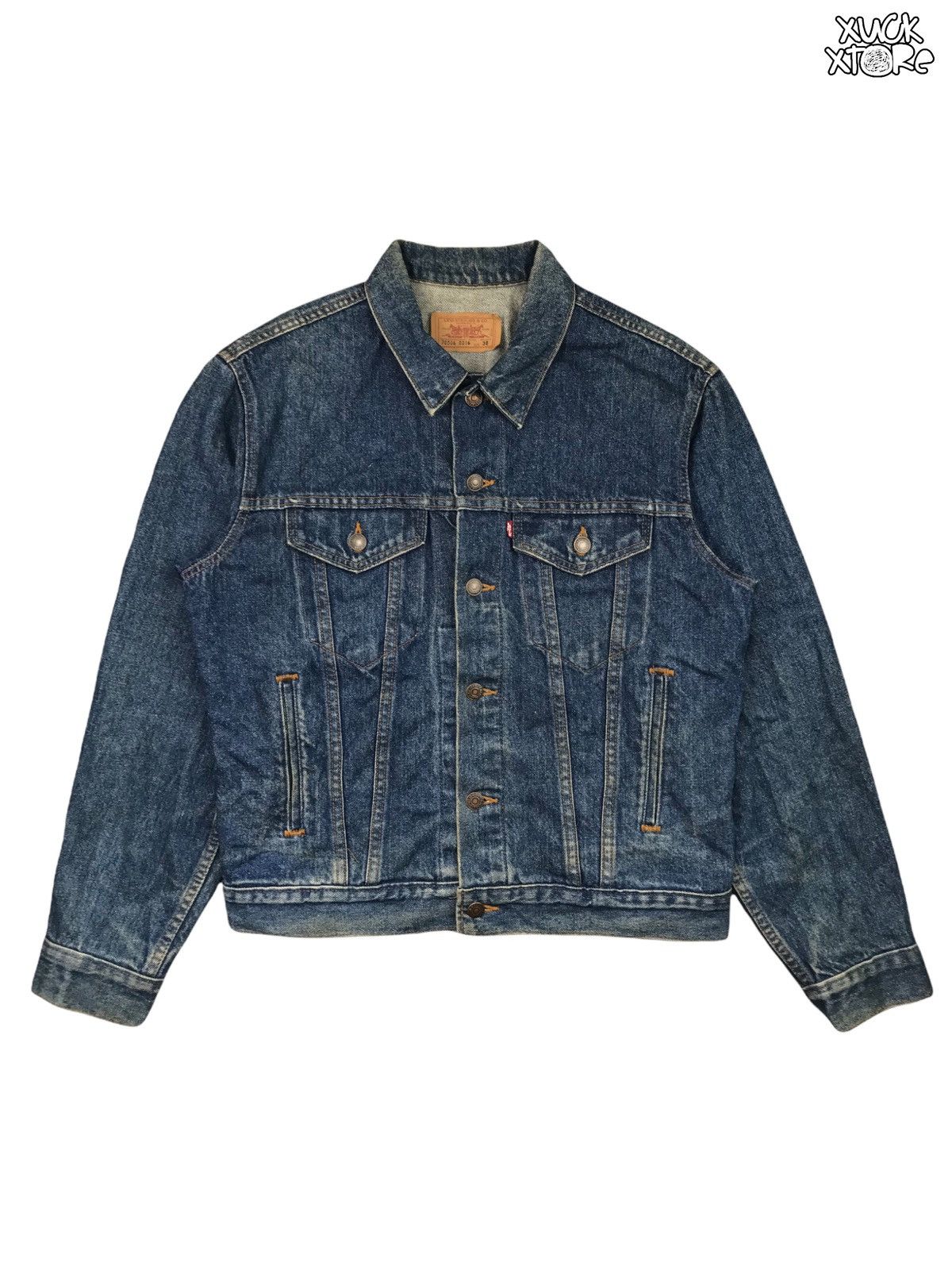 Levi's VINTAGE LEVI’S 70506 0216 DENIM JACKET 38 MADE IN USA Size US M / EU 48-50 / 2 - 1 Thumbnail