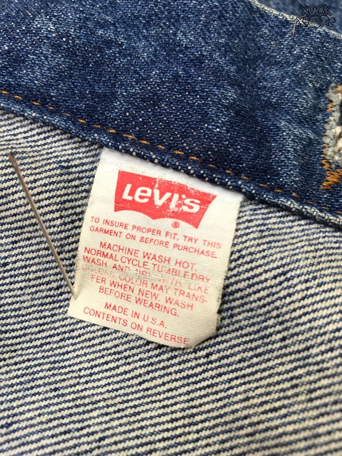 Levi's VINTAGE LEVI’S 70506 0216 DENIM JACKET 38 MADE IN USA Size US M / EU 48-50 / 2 - 12 Thumbnail