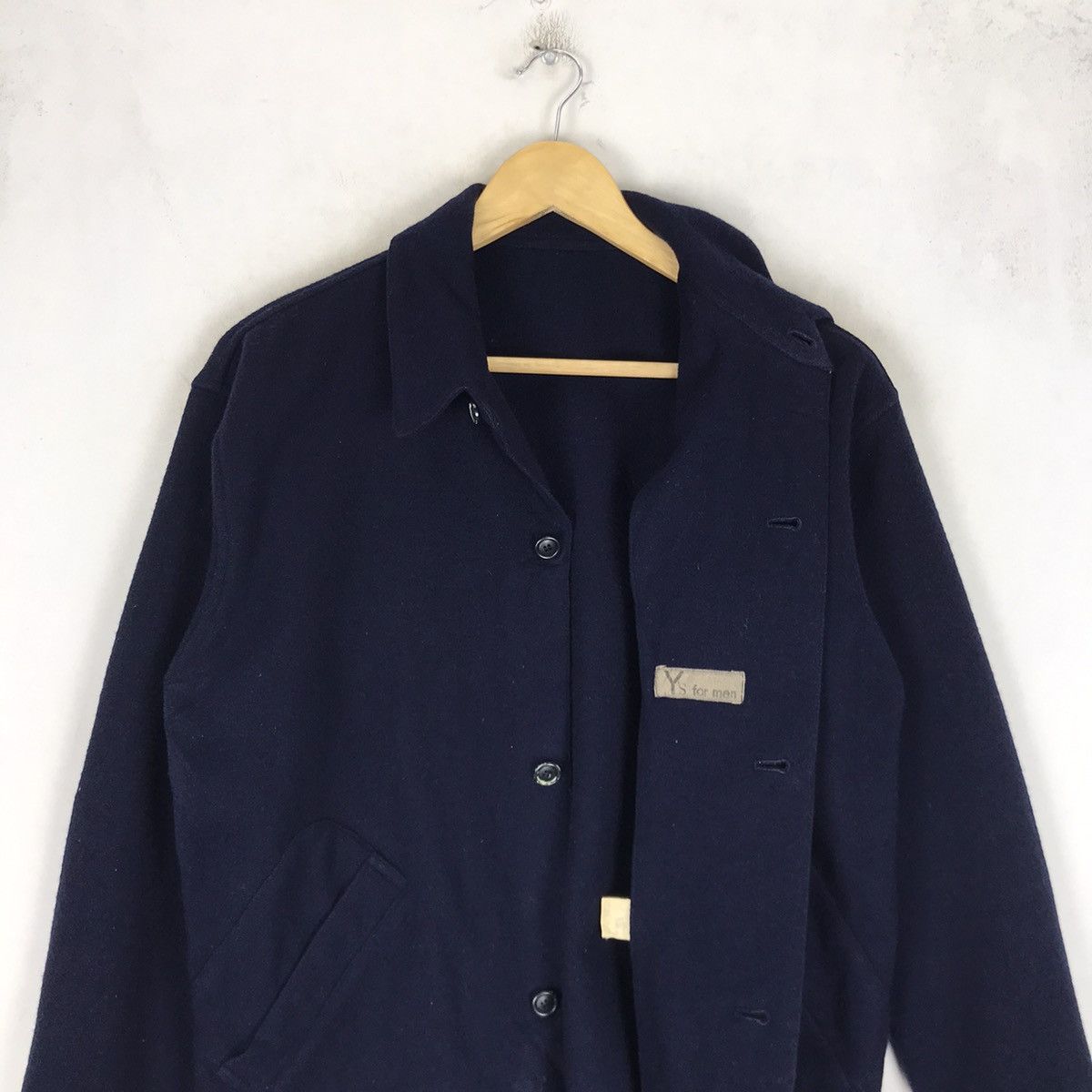 Yohji Yamamoto Achieve 80s Y’s For Men Yohji Yamamoto Wool Jacket Size US S / EU 44-46 / 1 - 5 Thumbnail