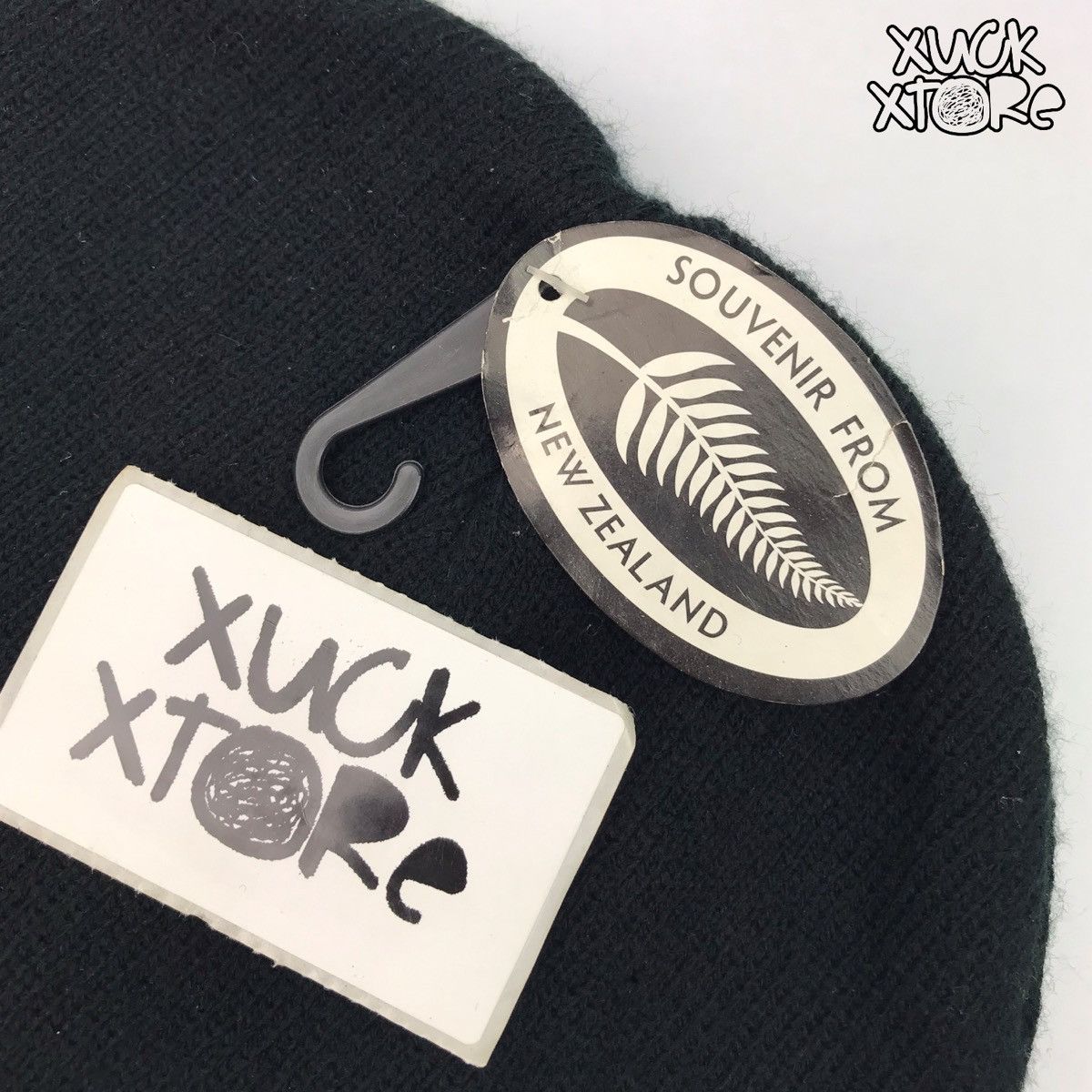All Blacks × Canterbury of New Zealand 🔥Vintage New Zealand All Blacks Beanie Size ONE SIZE - 3 Thumbnail
