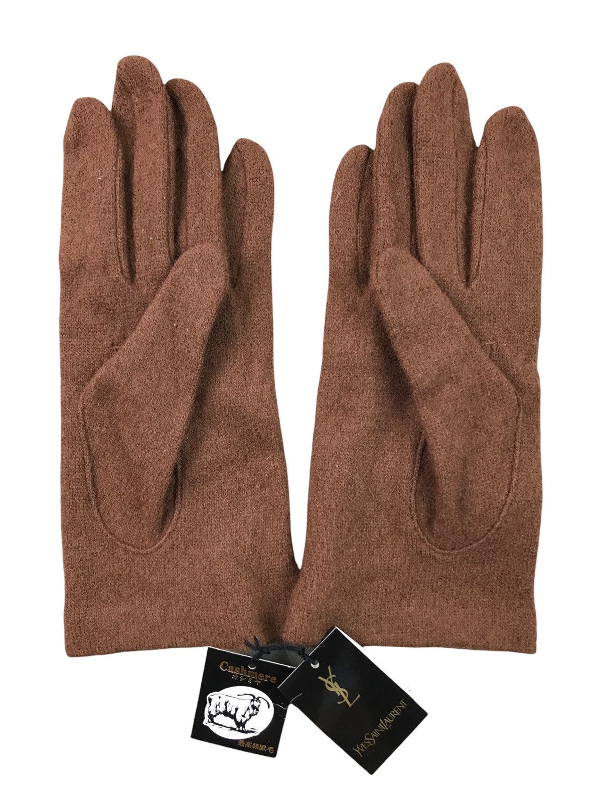 Yves Saint Laurent 🔥BEST OFFER🔥Yves Saint Laurent Cashmere Women Gloves Size ONE SIZE - 1 Thumbnail