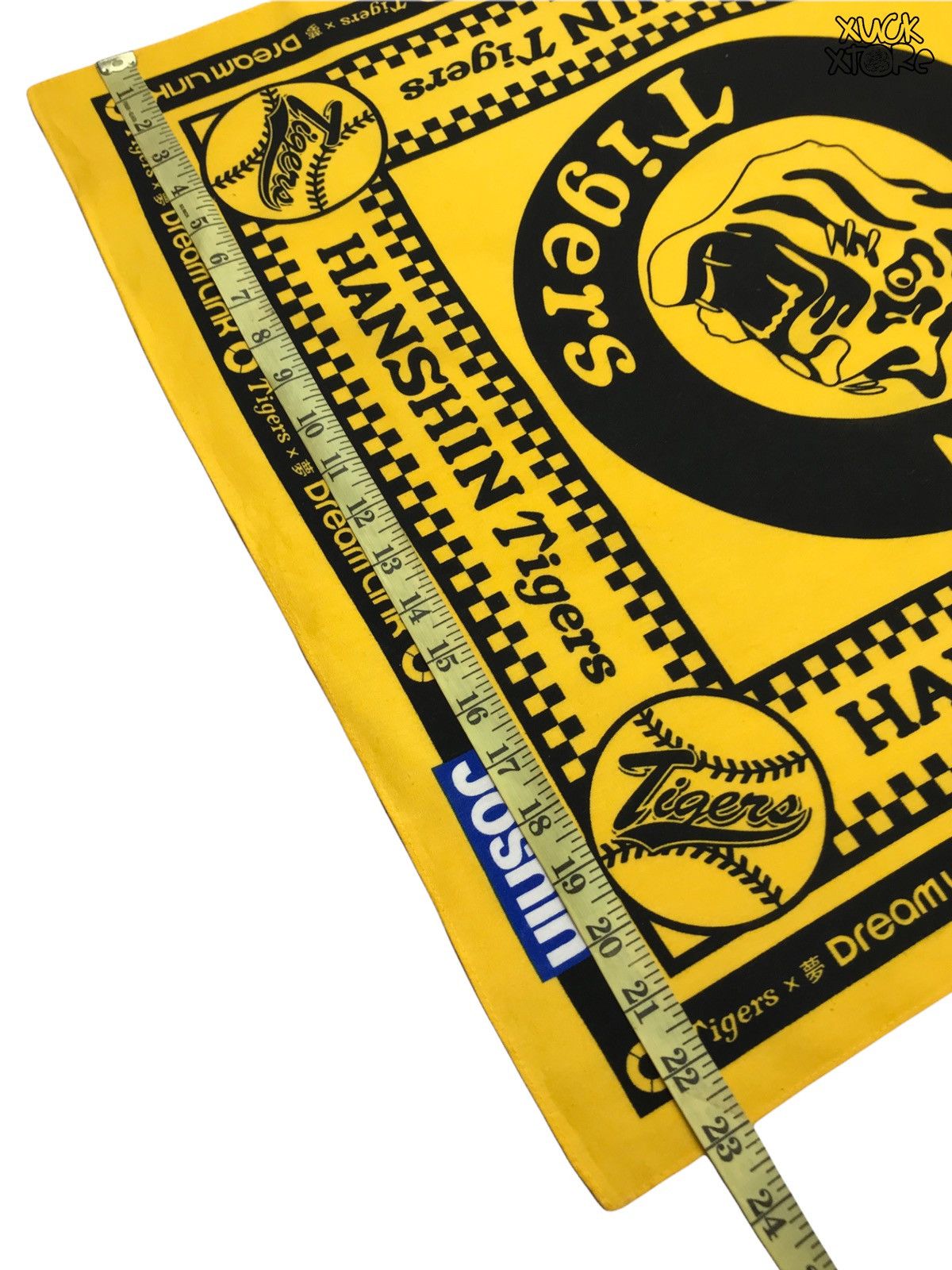 Japanese Brand Hanshin Tigers X Dreamlink Handkerchief/Bandana/Neckerchief Size ONE SIZE - 5 Thumbnail