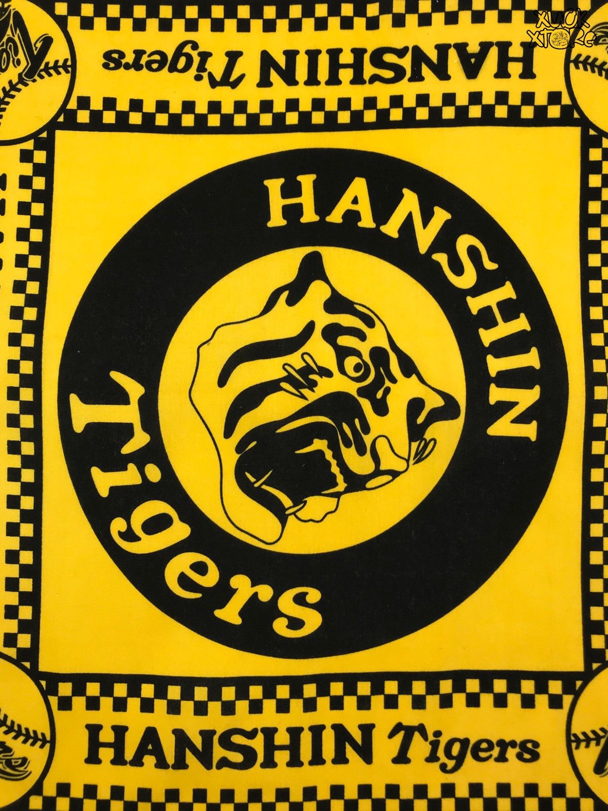 Japanese Brand Hanshin Tigers X Dreamlink Handkerchief/Bandana/Neckerchief Size ONE SIZE - 2 Thumbnail
