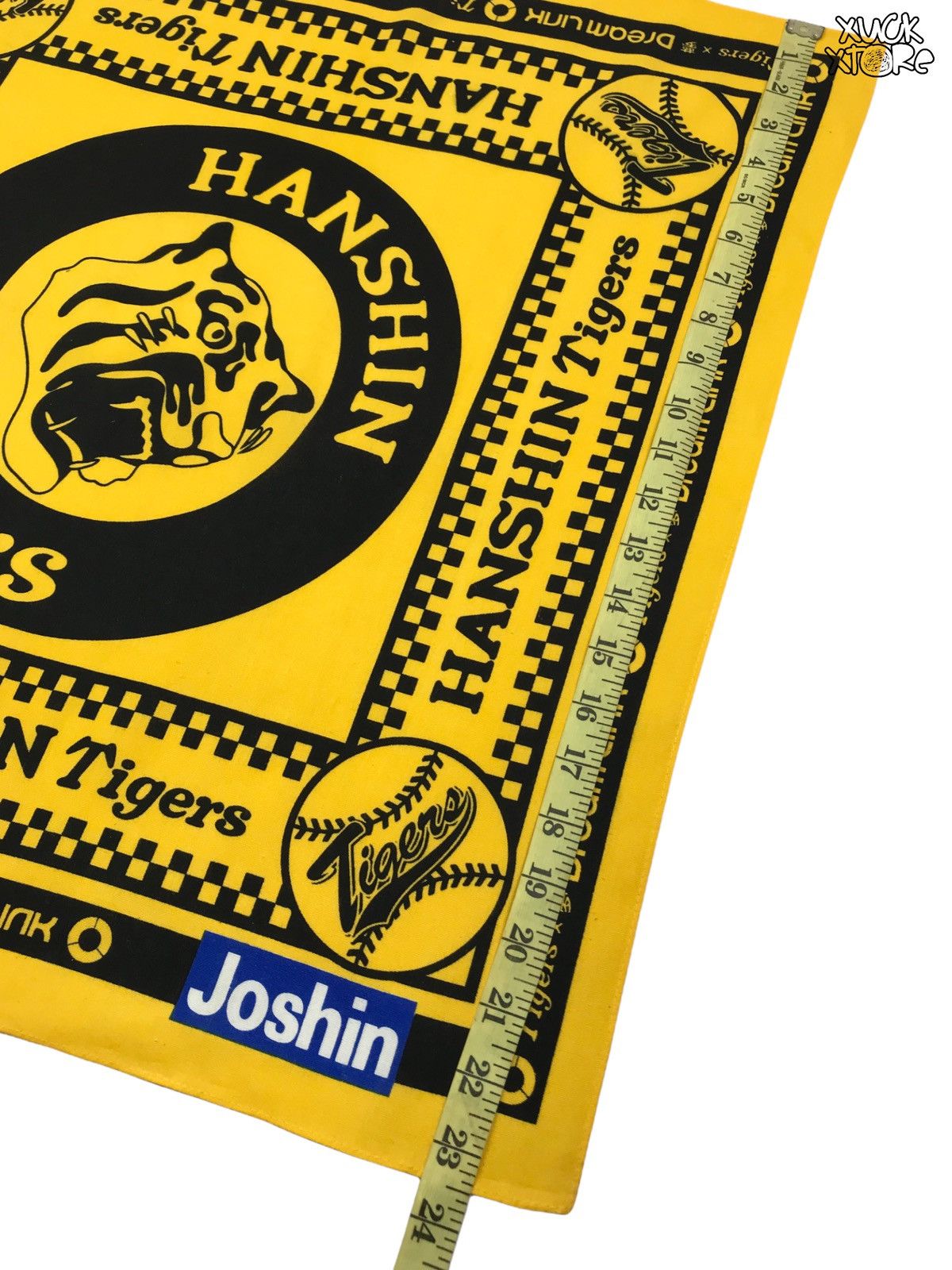 Japanese Brand Hanshin Tigers X Dreamlink Handkerchief/Bandana/Neckerchief Size ONE SIZE - 4 Thumbnail