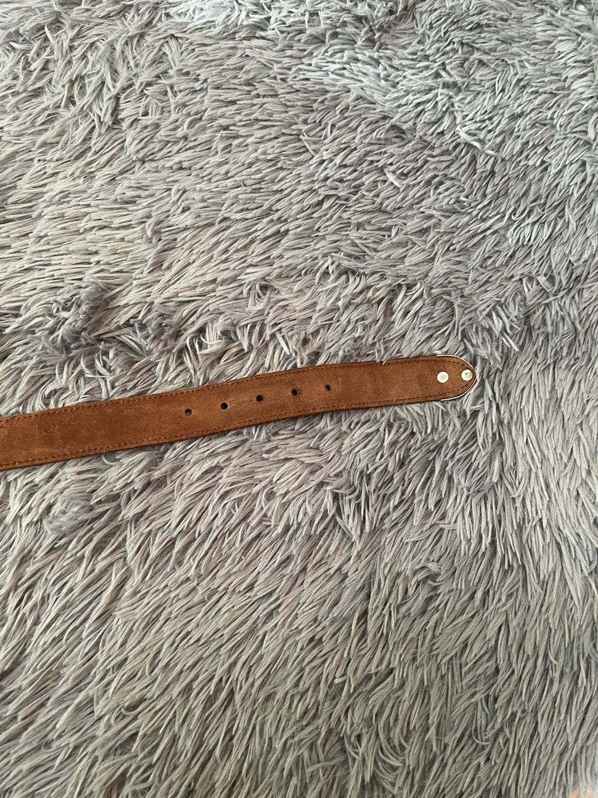 Cowboy Equipment × Levi's × Vintage Levi’s 90s vintage western multi logo leather belt 111cm Size 34 - 6 Thumbnail