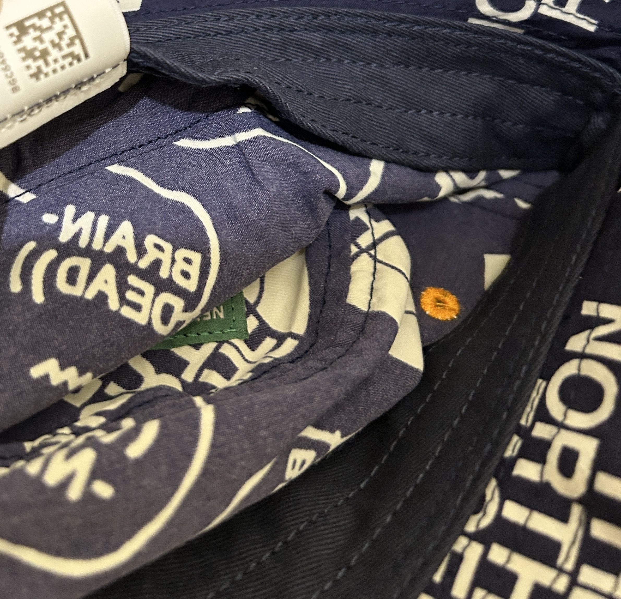Brain Dead × The North Face The North Face × Brain Dead Brain Dead X TNF Bucket Hat Navy Size ONE SIZE - 7 Thumbnail