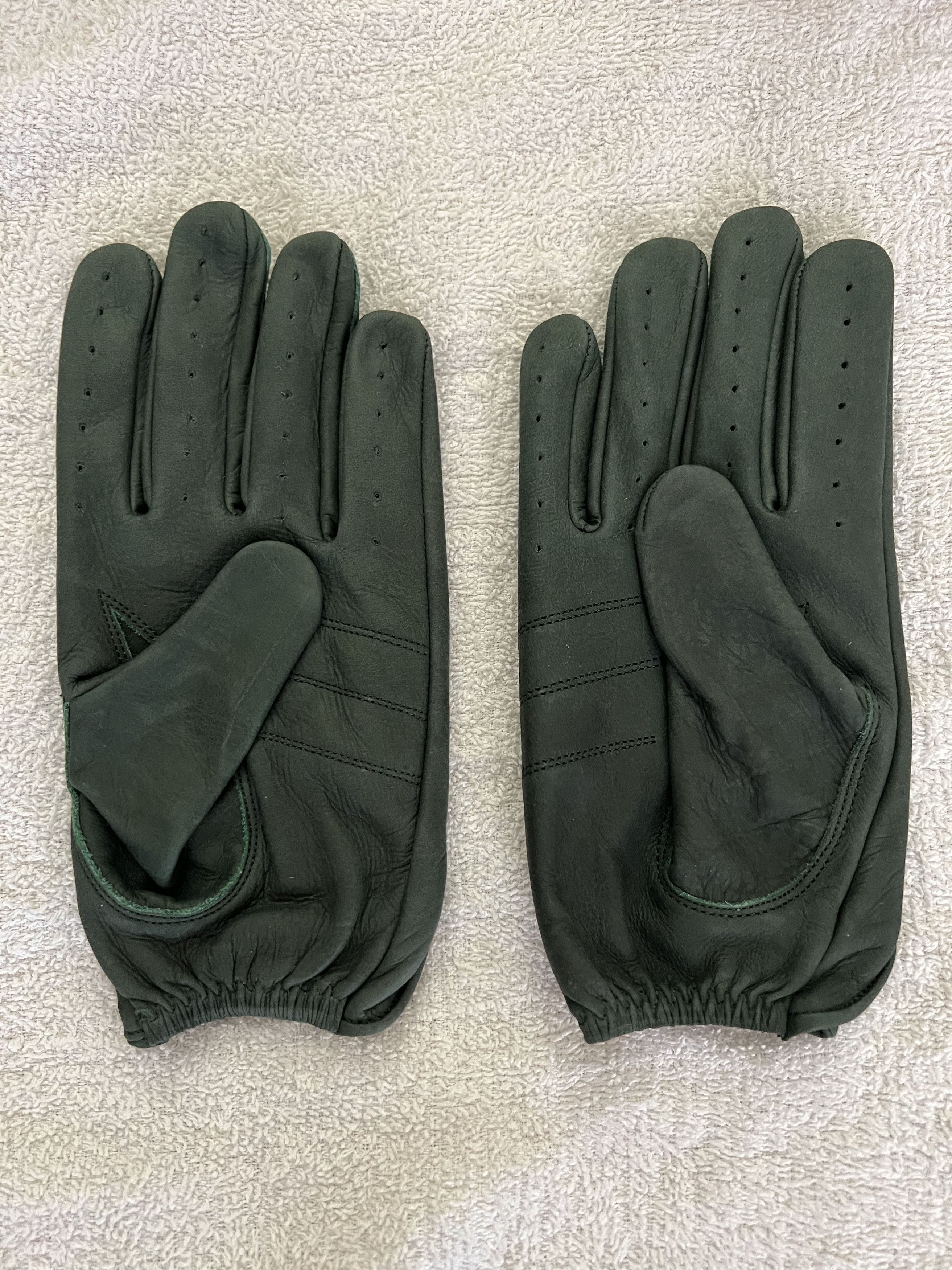 Aime Leon Dore (size M) Aime leon dore Green Driving Gloves leather Size ONE SIZE - 2 Thumbnail