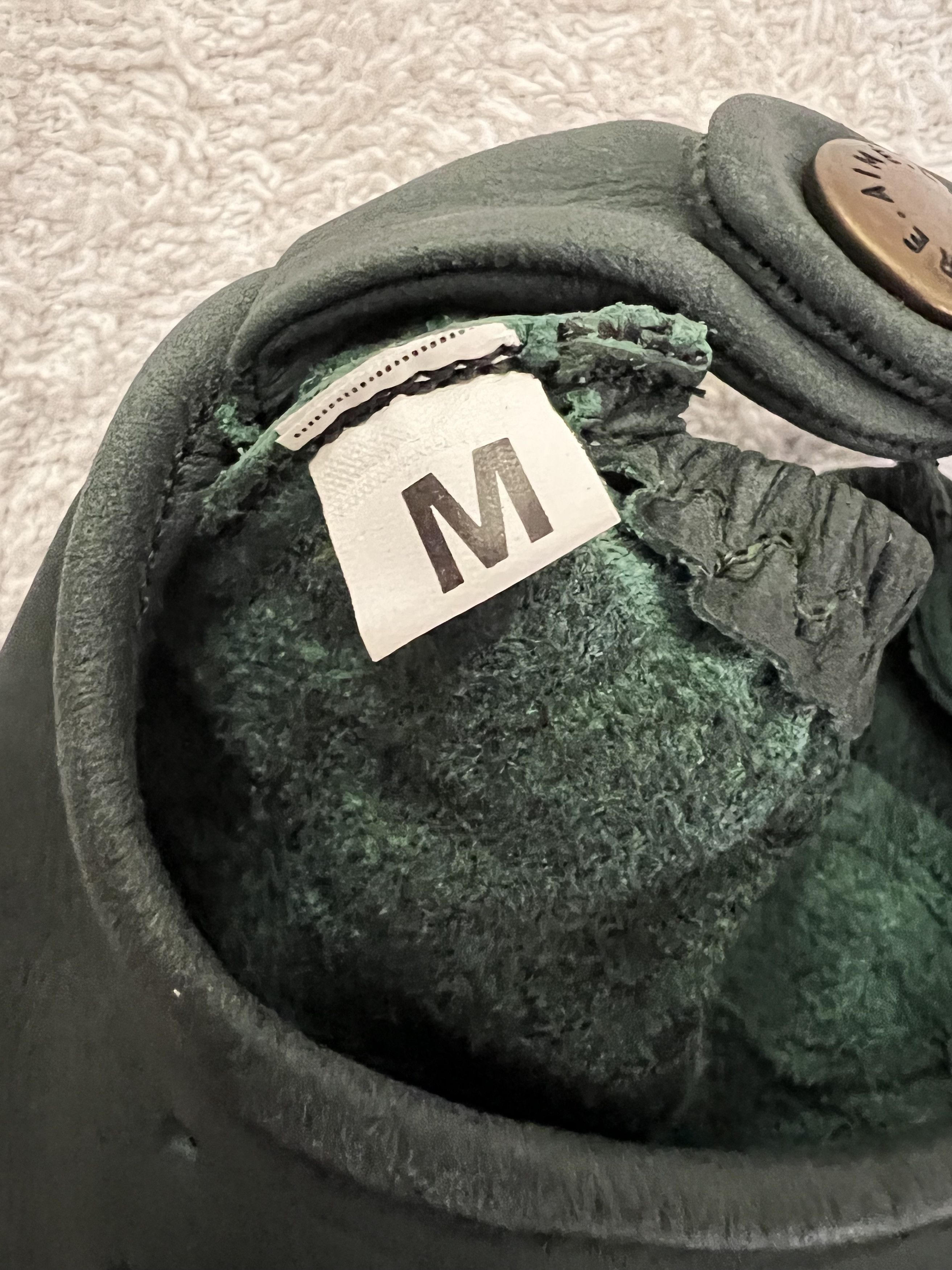 Aime Leon Dore (size M) Aime leon dore Green Driving Gloves leather Size ONE SIZE - 4 Thumbnail