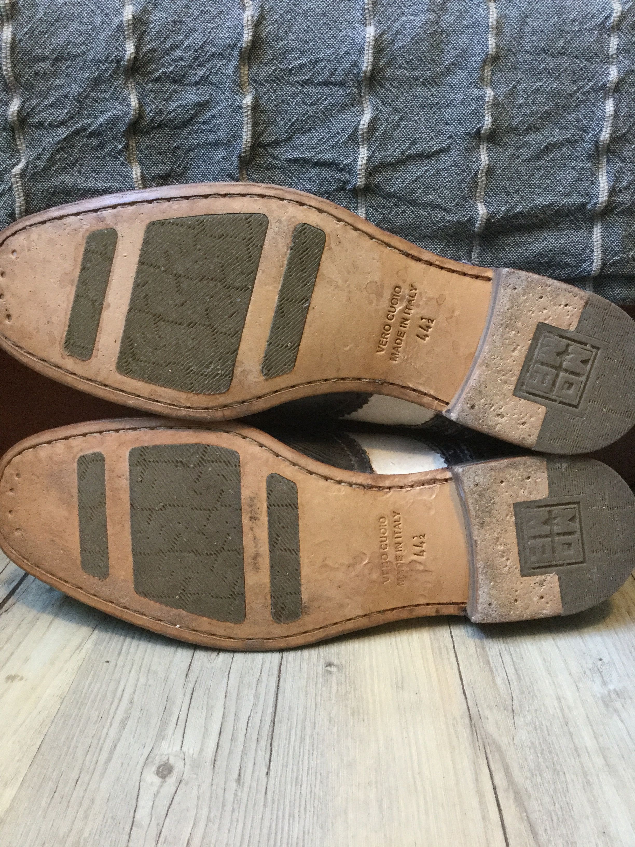 MoMA NEW! Spectator brogue.Like Saint Laurent or Berluti Size US 10.5 / EU 43-44 - 4 Thumbnail