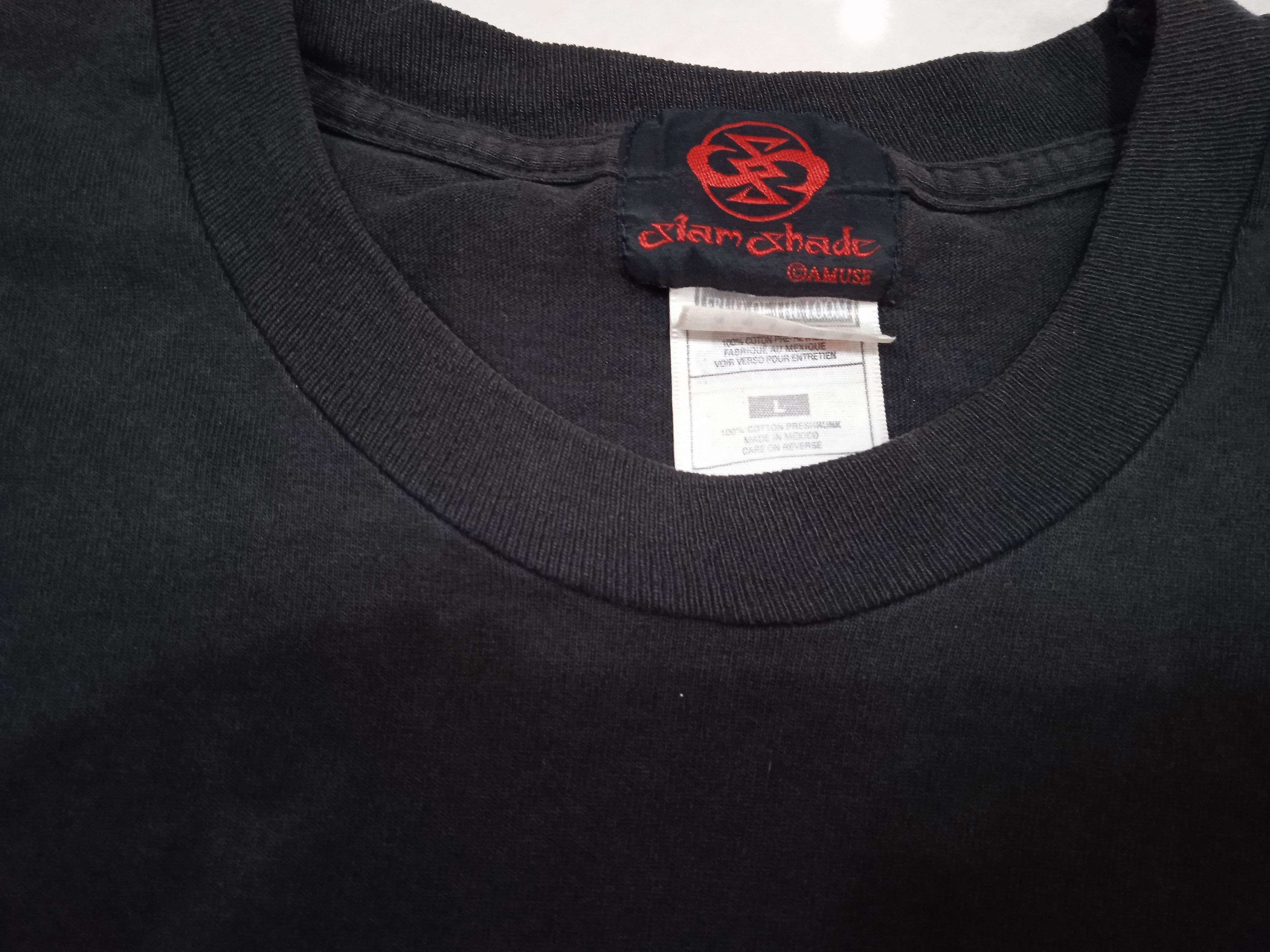 Vintage Vintage Distressed 90s Siam Shade Zero-ism J-Rock T Shirt Size US M / EU 48-50 / 2 - 4 Thumbnail