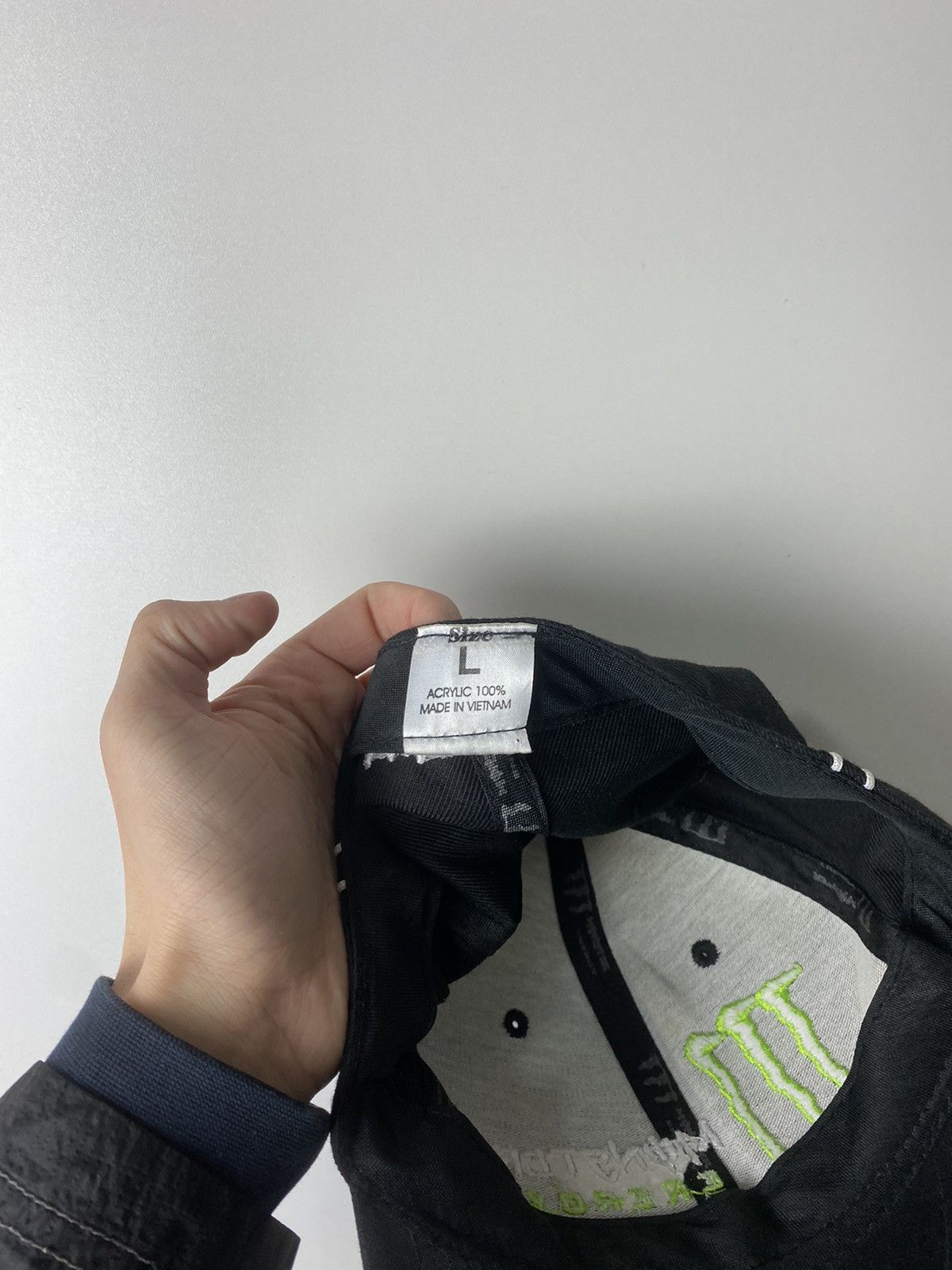 Vintage Monster Energy vintage hat size OS Size ONE SIZE - 4 Thumbnail