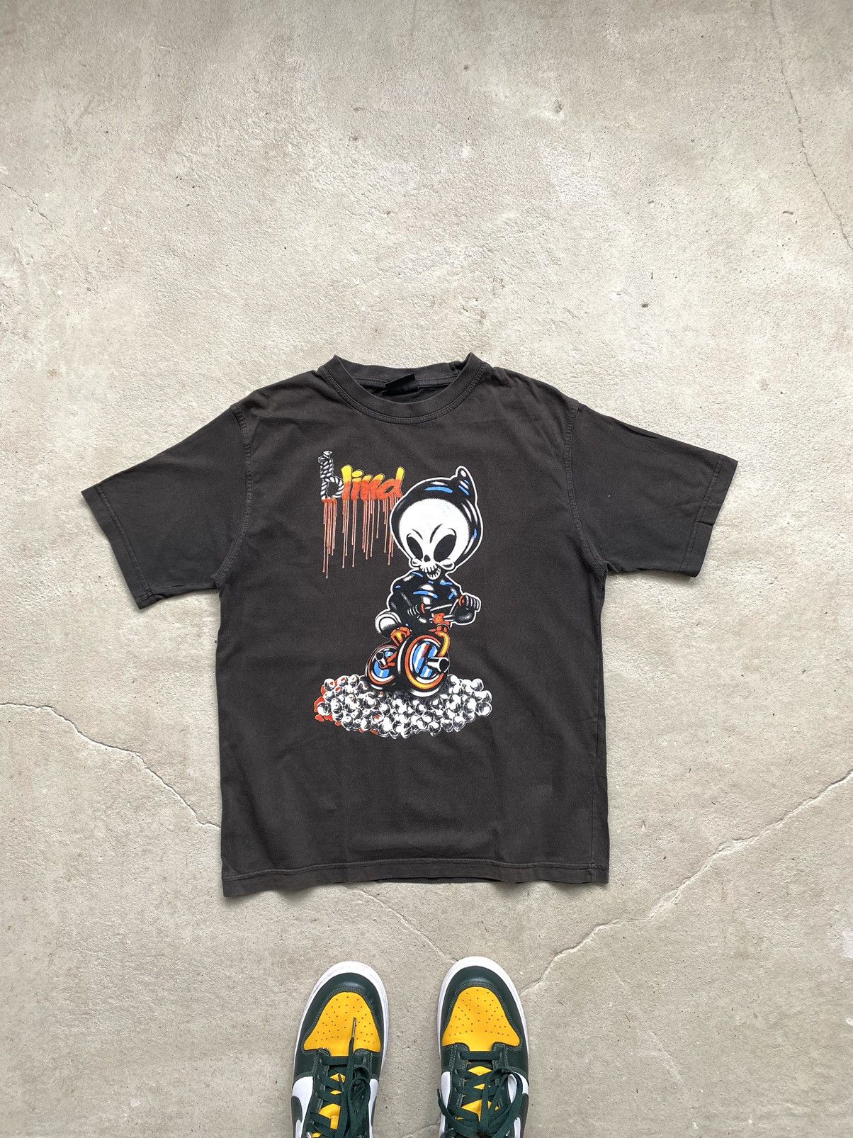 Hook-Ups 90’s Vintage Blind Skateboards Hook Ups Skate Gang Size US S / EU 44-46 / 1 - 1 Thumbnail