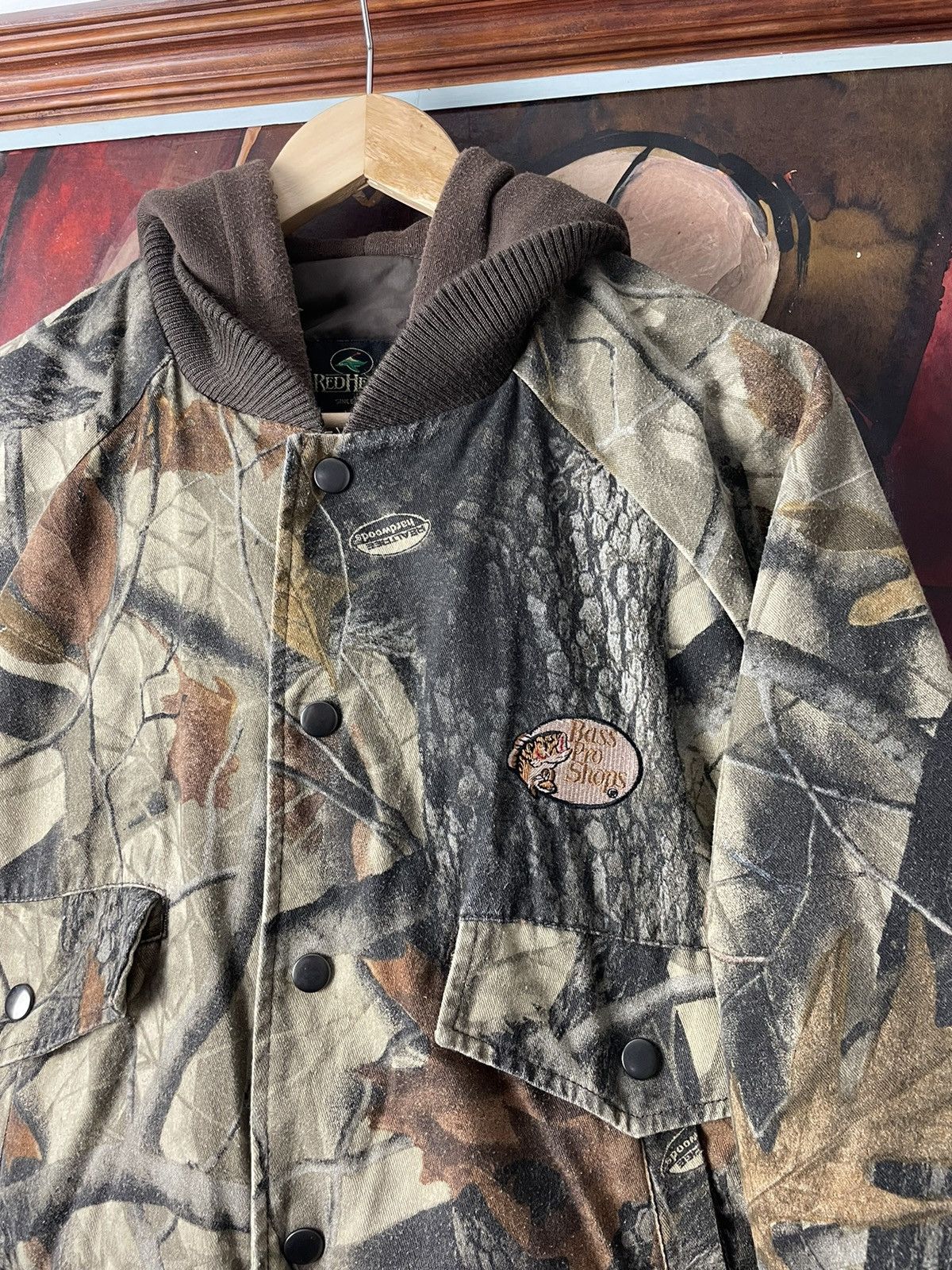 【BASSPROSHOP】リアルツリー　コットンブルゾン XLサイズ Bass Pro Shops × Redhead Bass Pro Shop Real Tree Camo Bomber