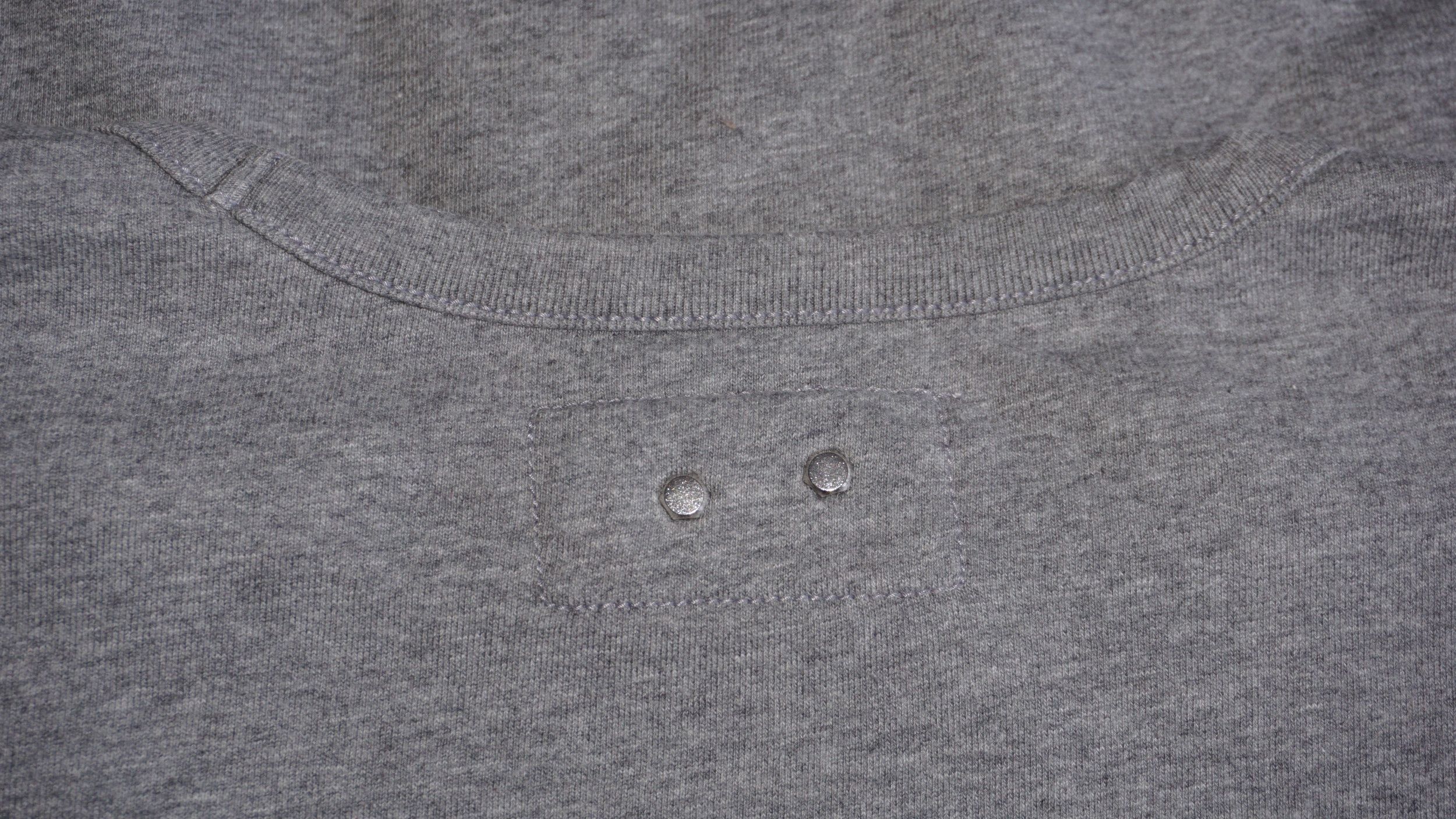 Alexander Wang × T by Alexander Wang Alexander Wang T Oversized Reworked Grey Crewneck Size US L / EU 52-54 / 3 - 9 Thumbnail