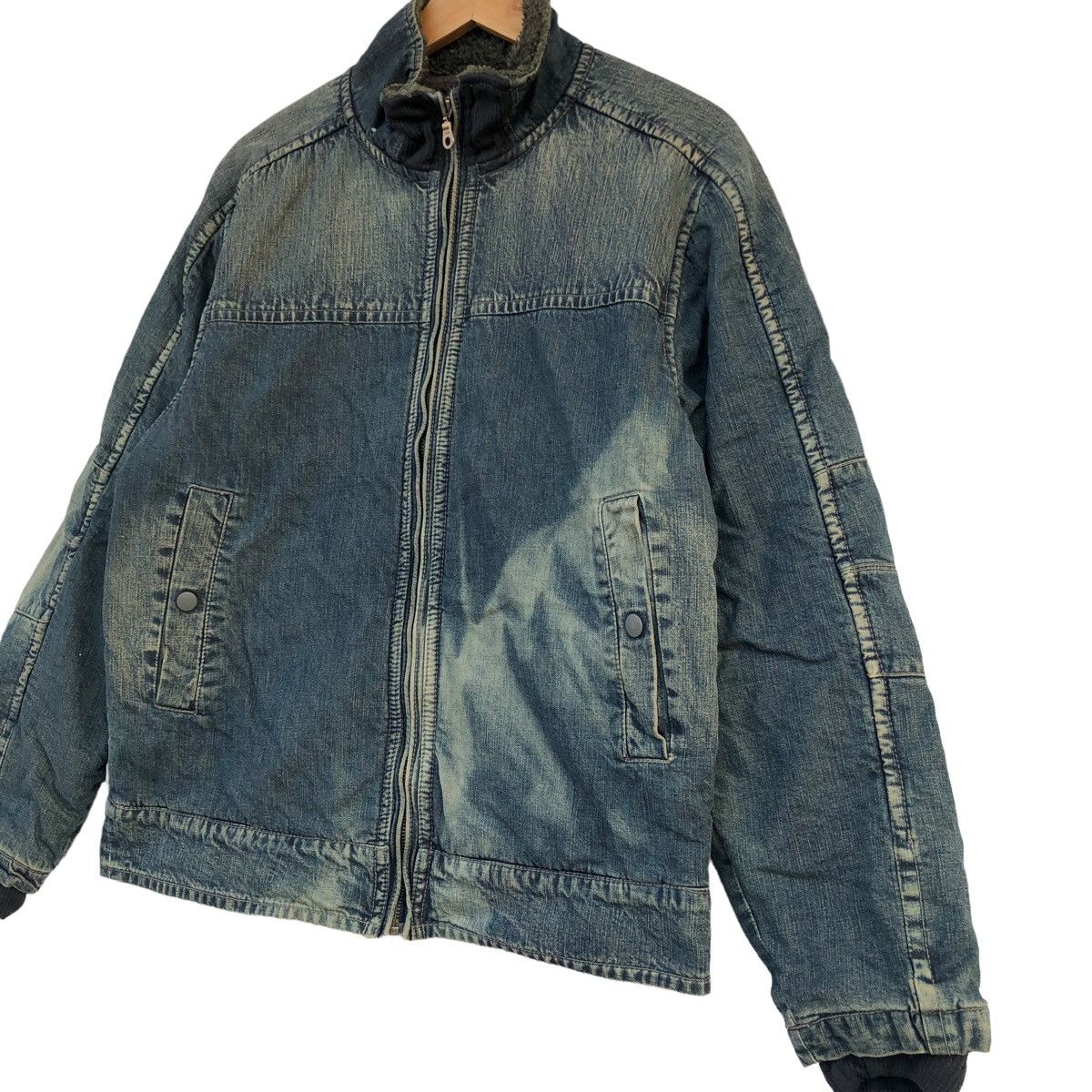 Kapital Johnbull Sherpa mudwash denim jacket Winter Jacket Size US M / EU 48-50 / 2 - 4 Thumbnail