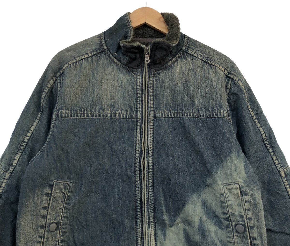 Kapital Johnbull Sherpa mudwash denim jacket Winter Jacket Size US M / EU 48-50 / 2 - 3 Thumbnail