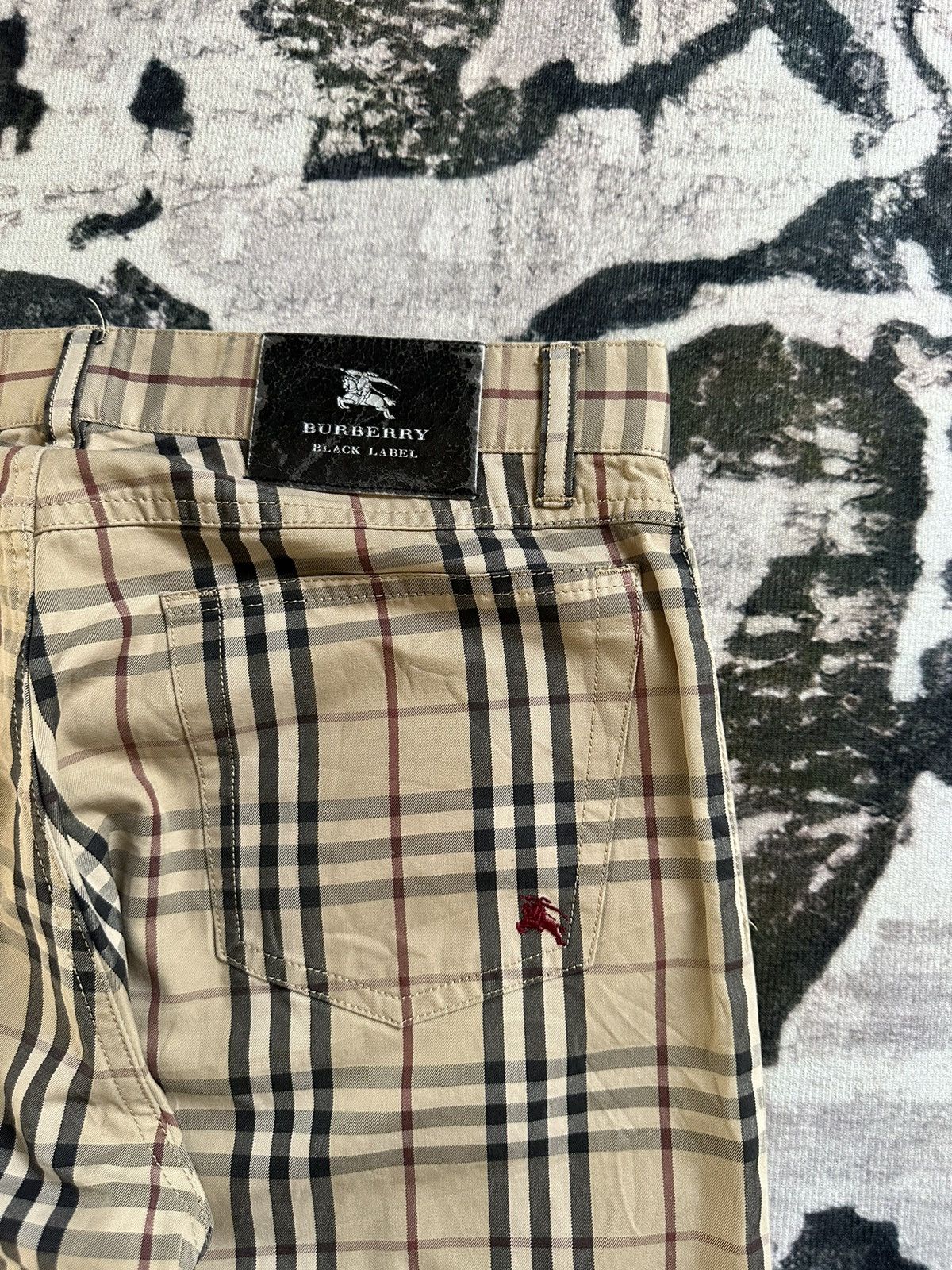 Burberry 00’s Burberry Black Label Nova check overprint pant Size US 31 - 12 Thumbnail