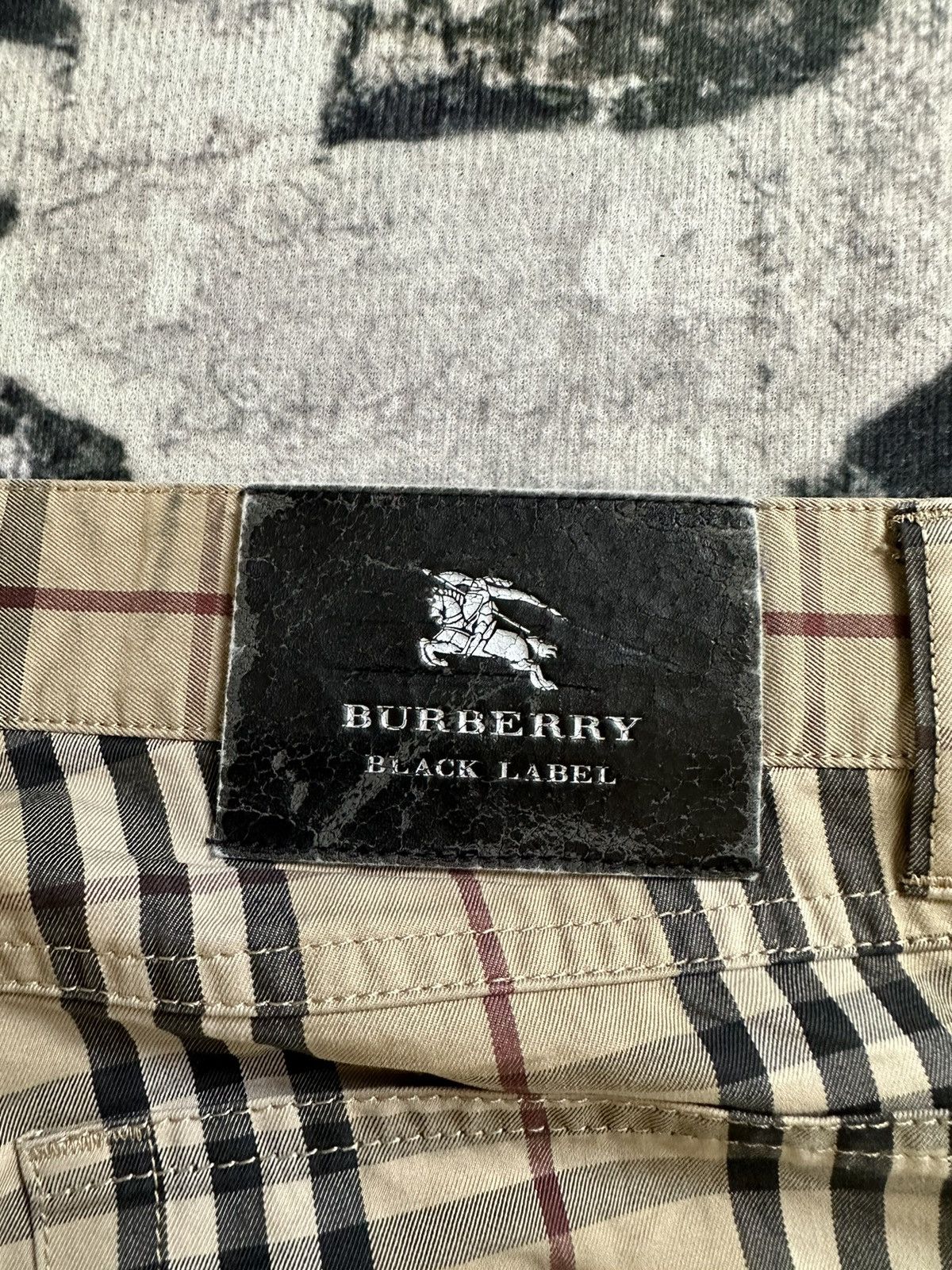 Burberry 00’s Burberry Black Label Nova check overprint pant Size US 31 - 13 Thumbnail