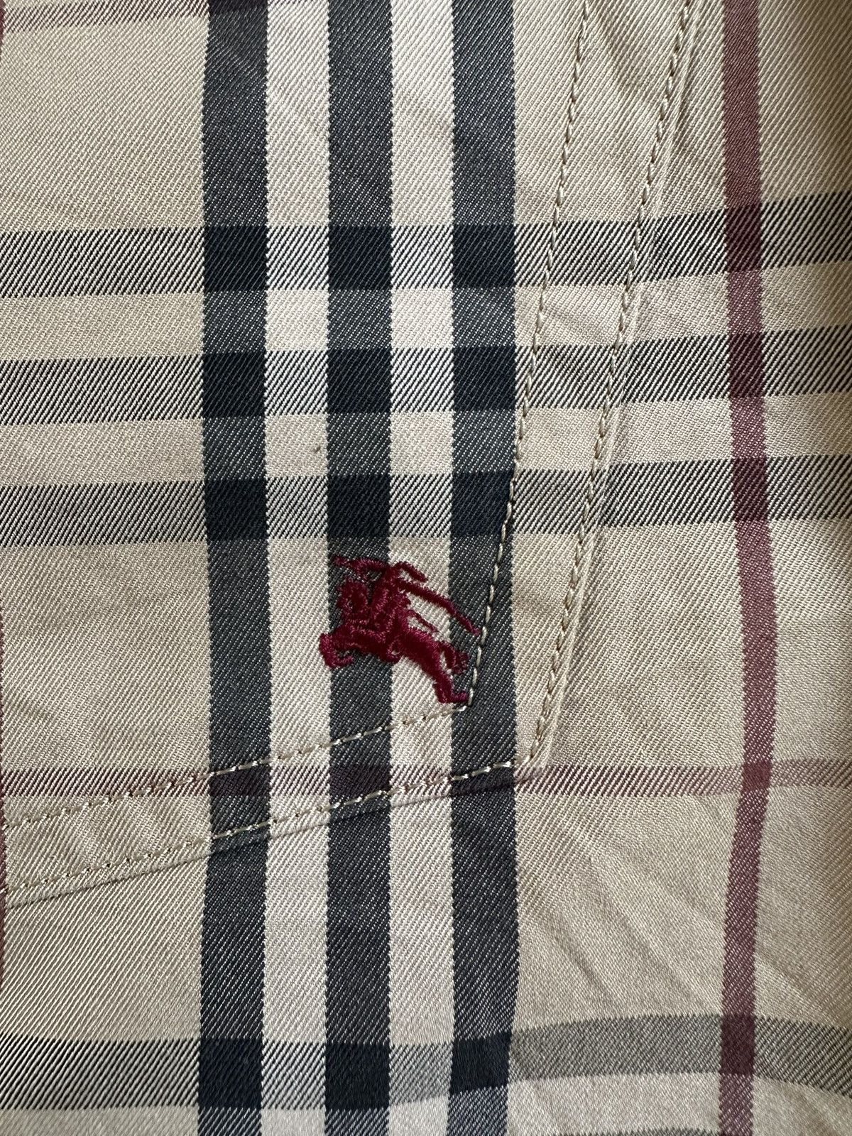 Burberry 00’s Burberry Black Label Nova check overprint pant Size US 31 - 14 Thumbnail