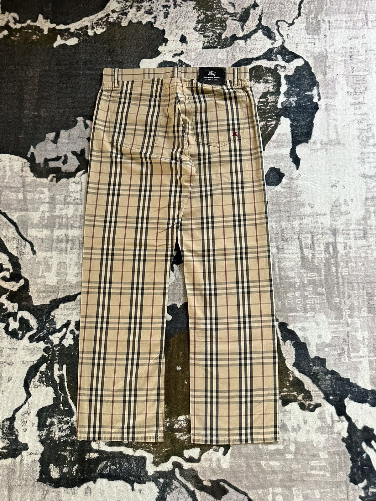 Burberry 00’s Burberry Black Label Nova check overprint pant Size US 31 - 2 Thumbnail