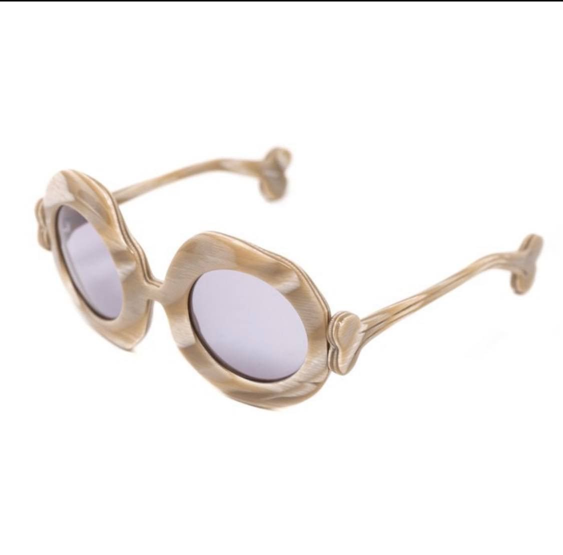 Jeremy Scott × Linda Farrow Jeremy Scott Bones Special Cream Hornet and Grey Size ONE SIZE - 11 Thumbnail