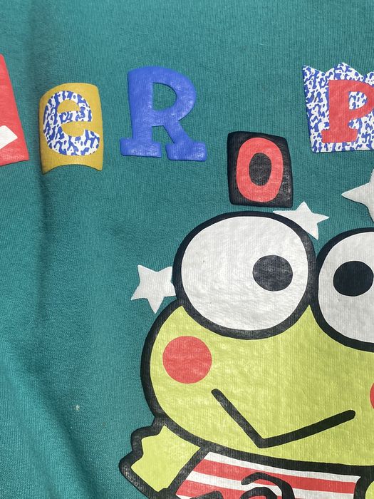 Keroppi puff print online sweatshirt