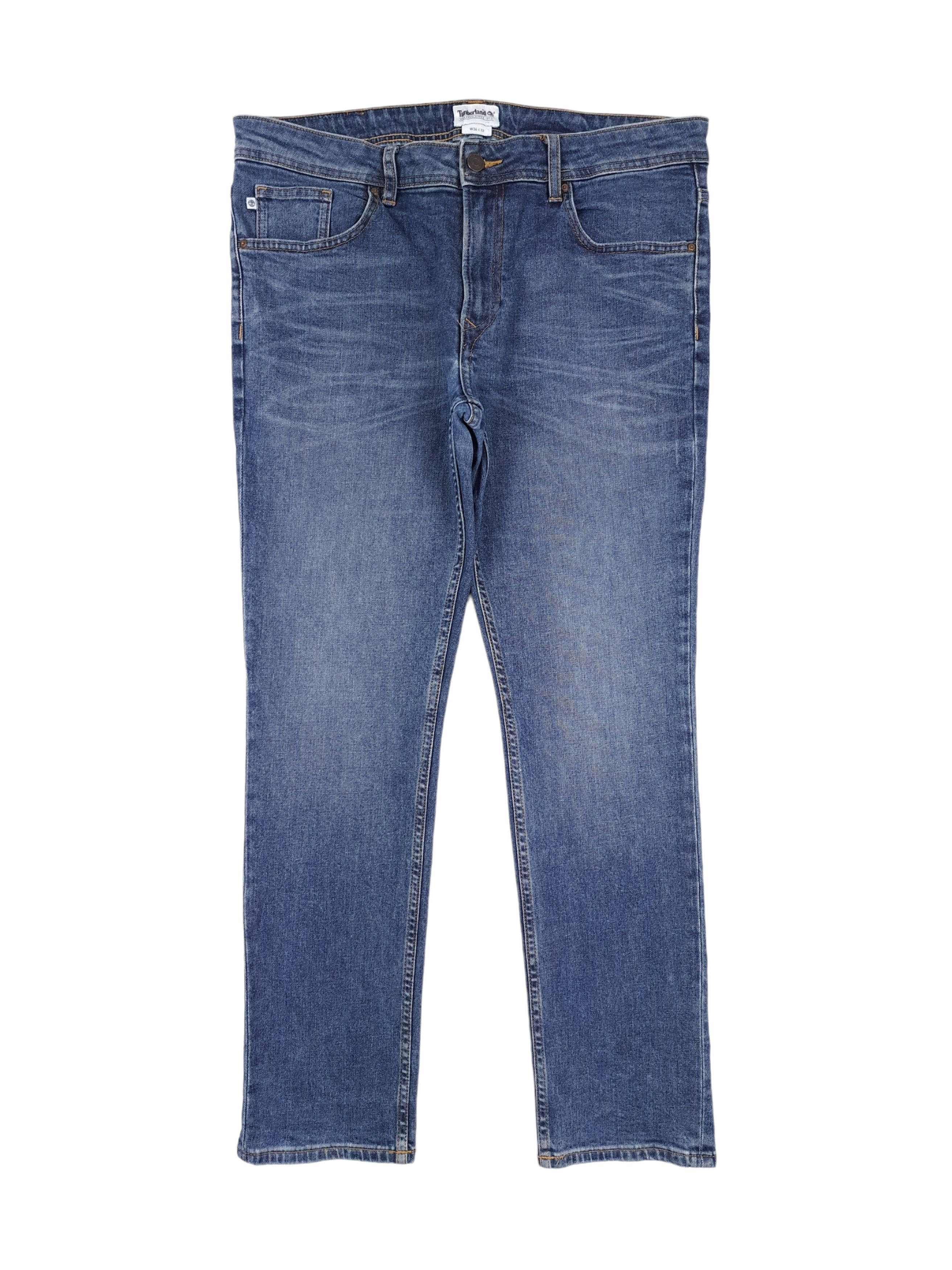 Timberland × Vintage 💎 Vintage 36/32 Timberland Navy Blue Denim Jeans Size US 36 / EU 52 - 1 Thumbnail